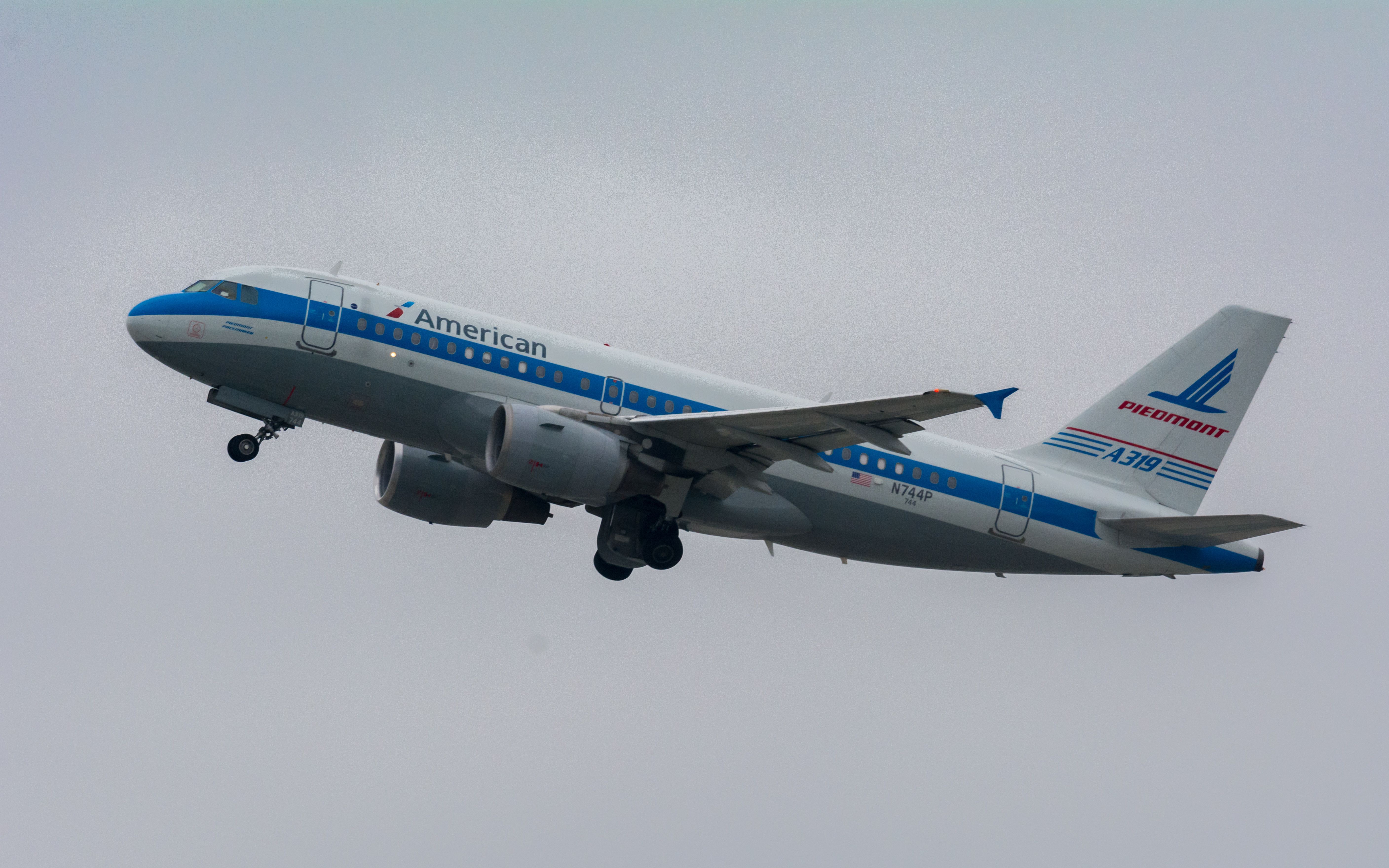 American Airlines Piedmont Livery