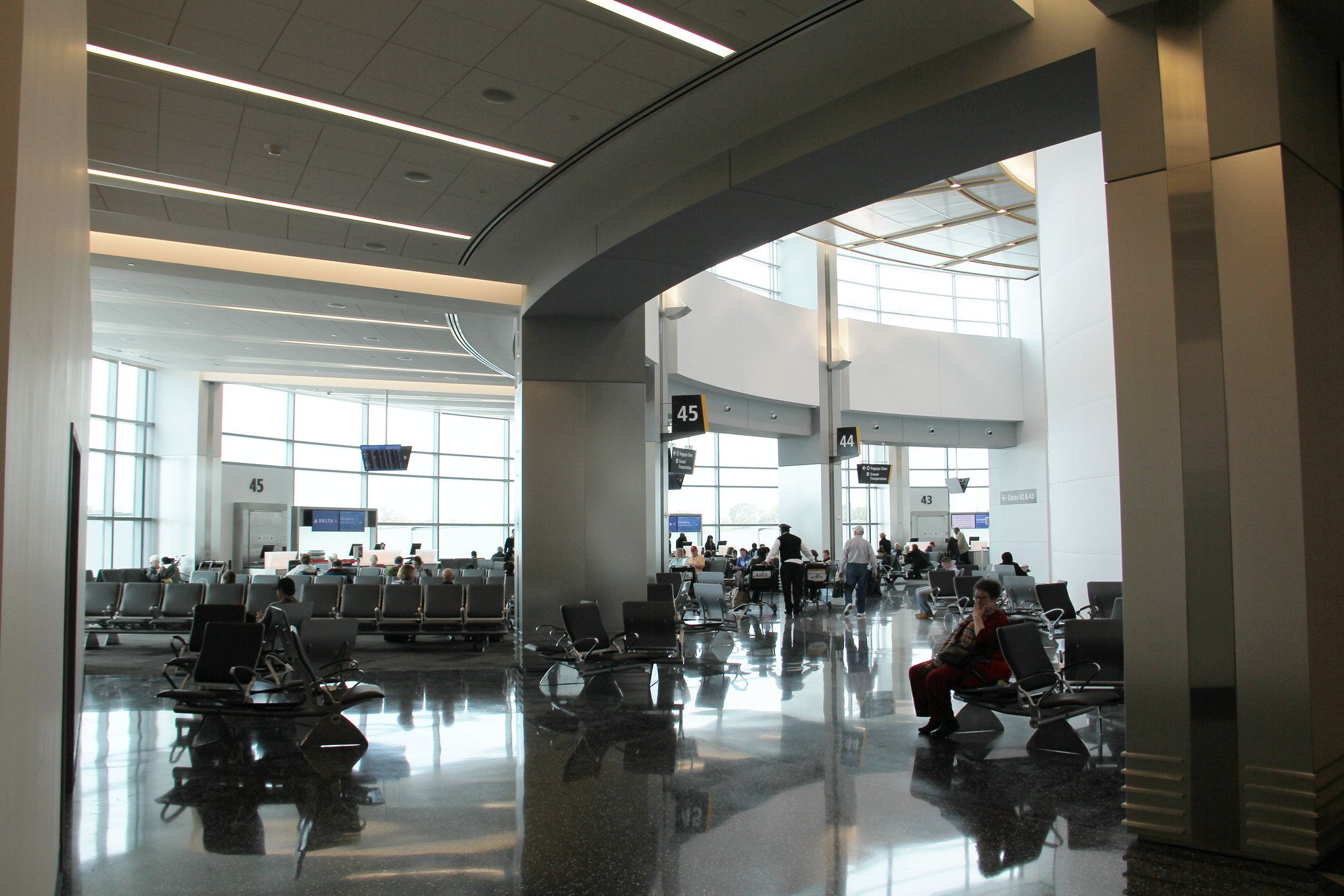 A view of San Diego International Airport terminal