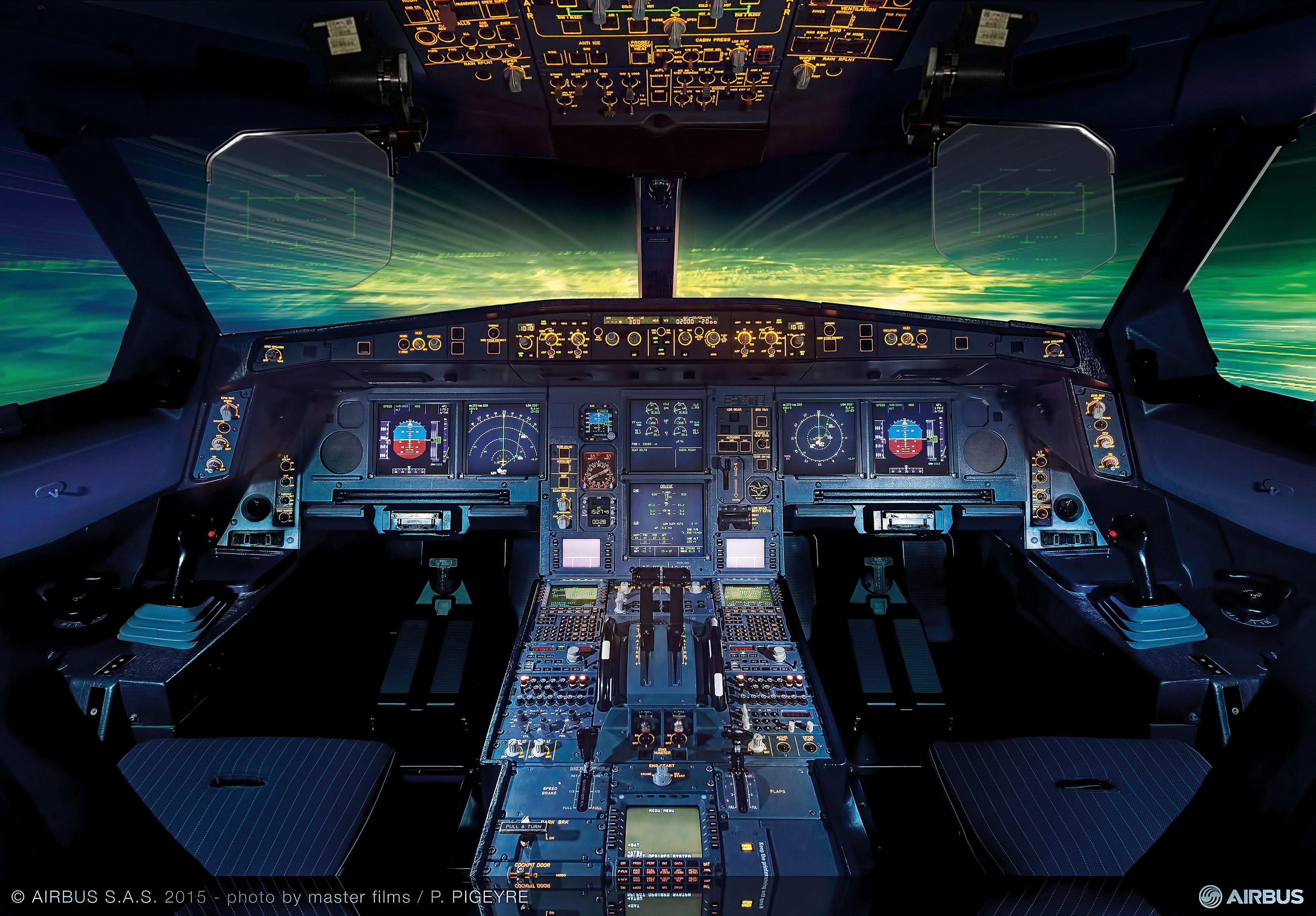 A330-800 Airbus cockpit