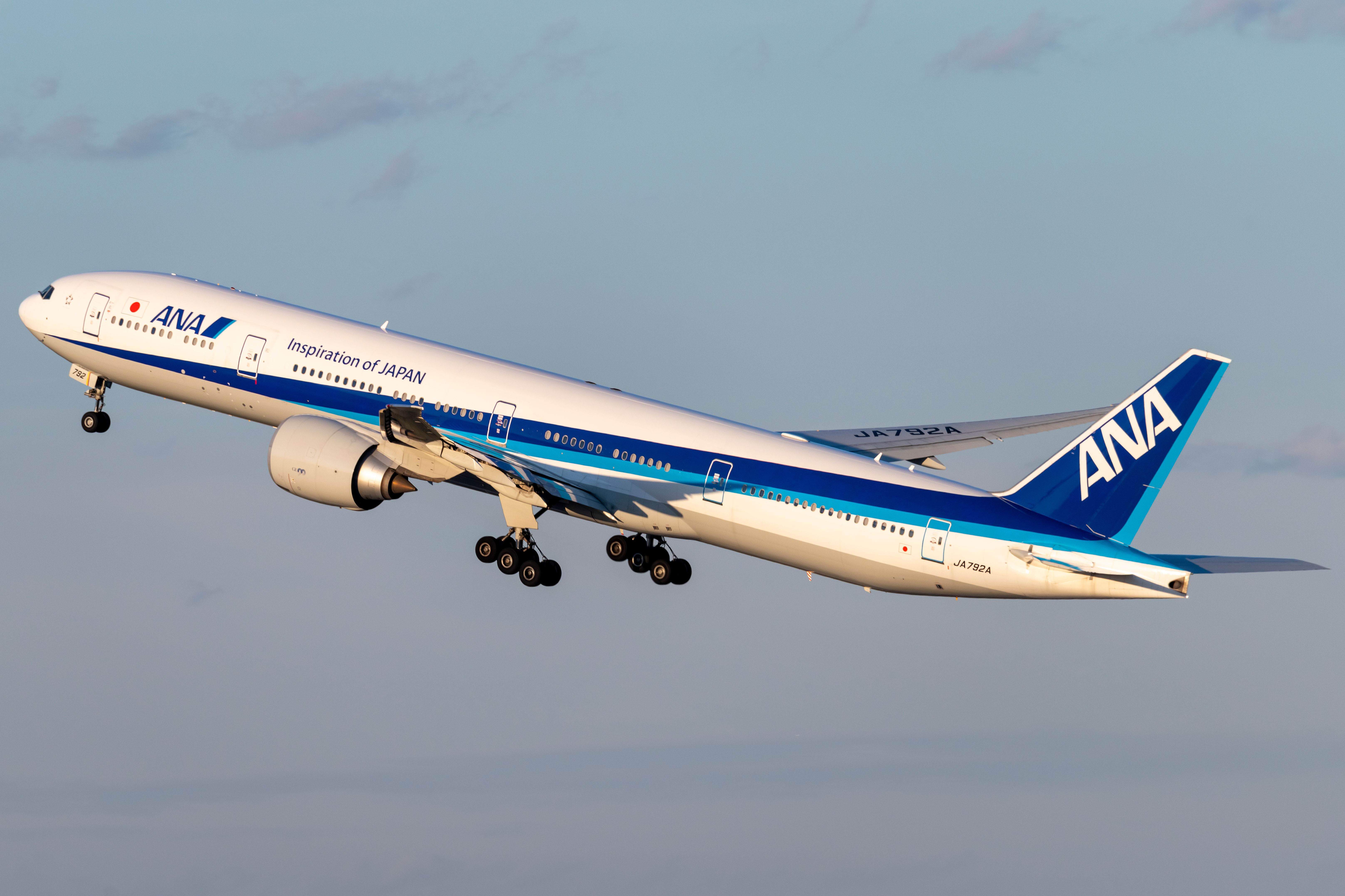 All Nippon Airways Boeing 777-381(ER) JA792A Pace