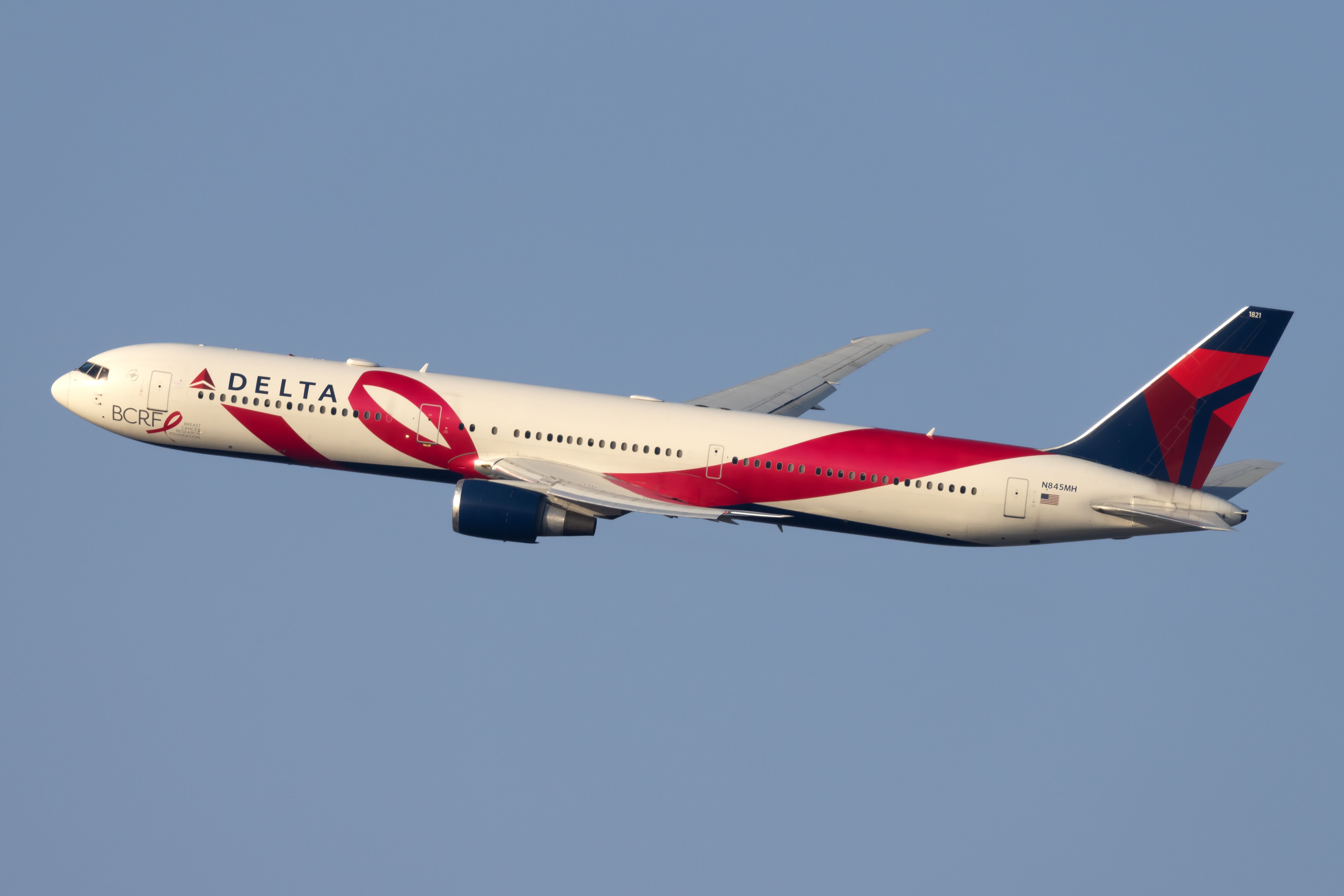 Delta Air Lines (BCRF Livery) Boeing 767-432(ER) N845MH (2) Pace