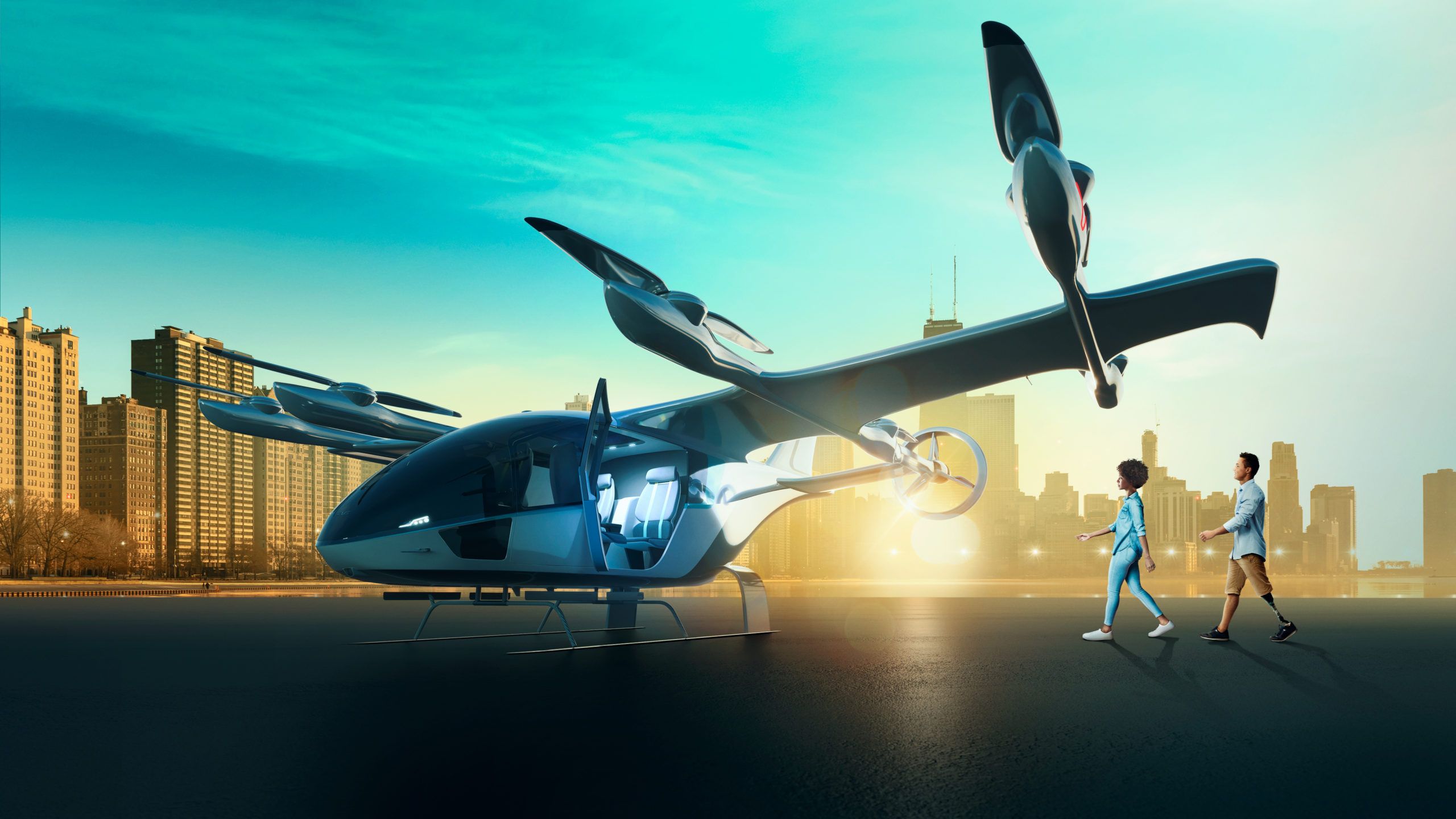 EVE's Urban Air Mobility service to debut in Chicago.