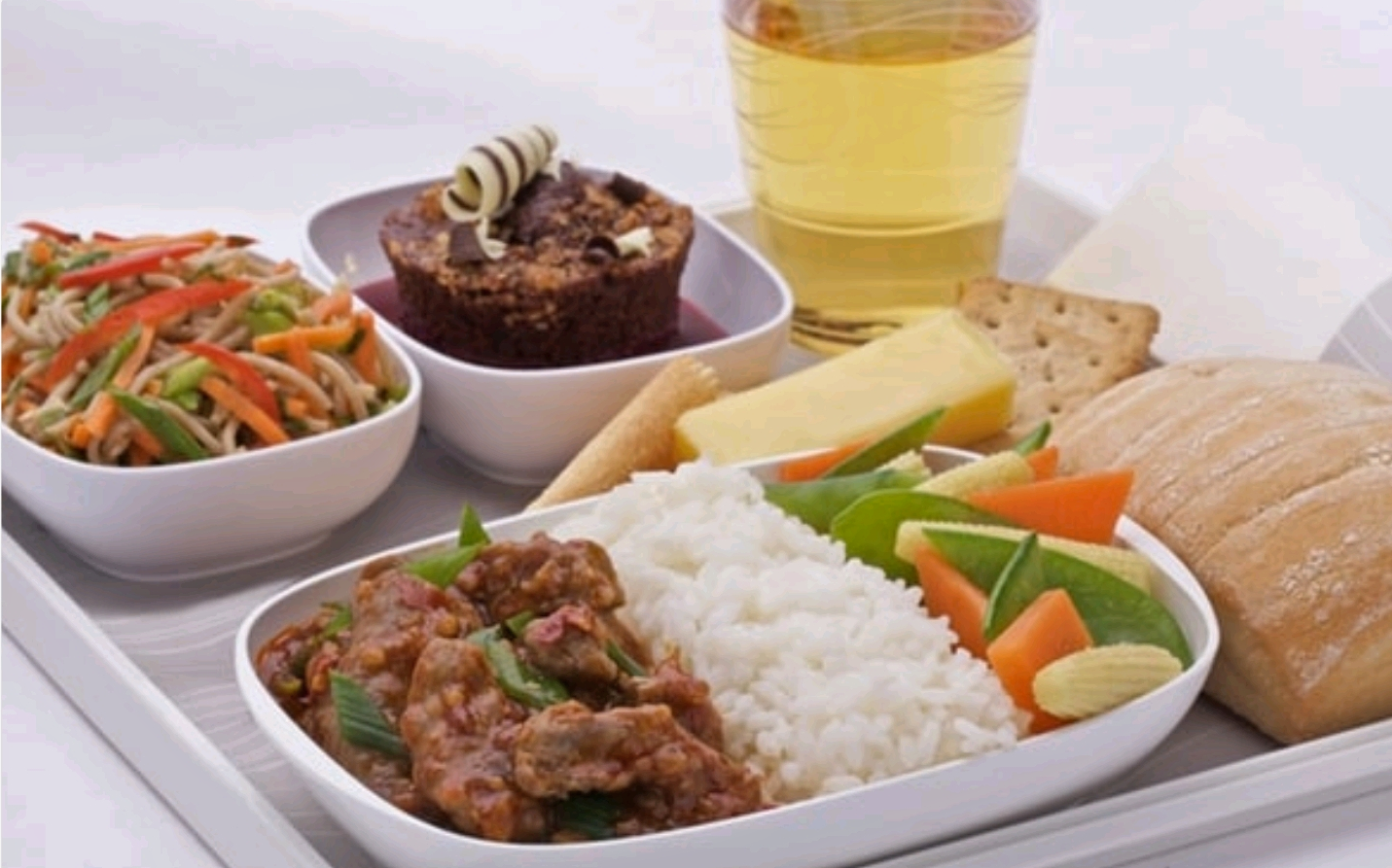 Emirates long haul economy class meal
