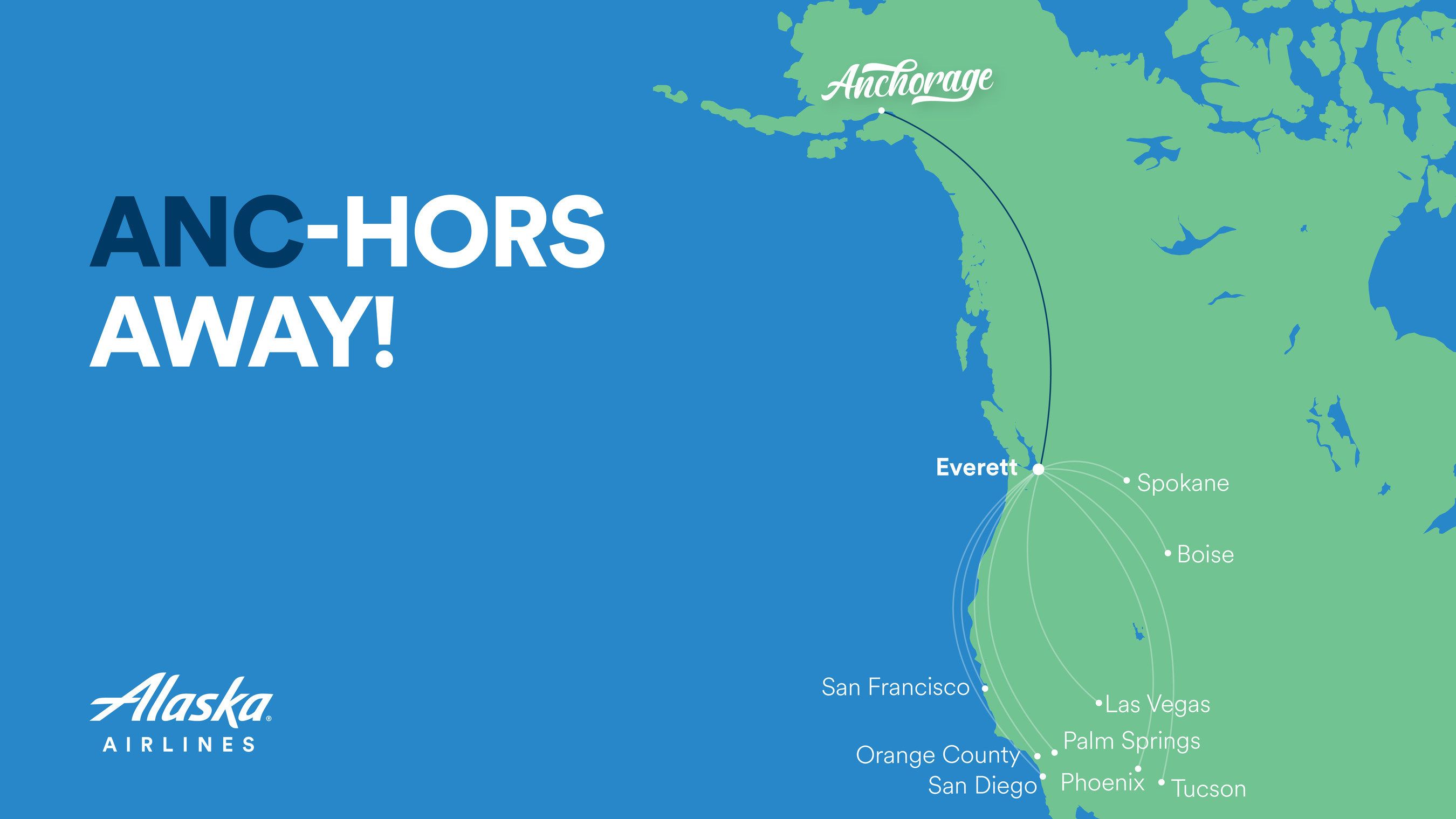 Alaska Airlines Launches New Route From Everett To Anchorage