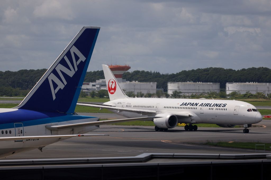 Japan Airlines ANA Getty