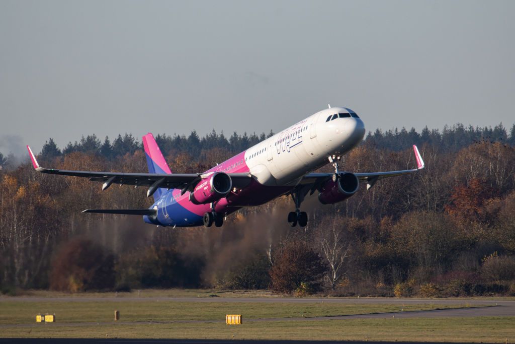 Wizz Air Airbus Getty take off