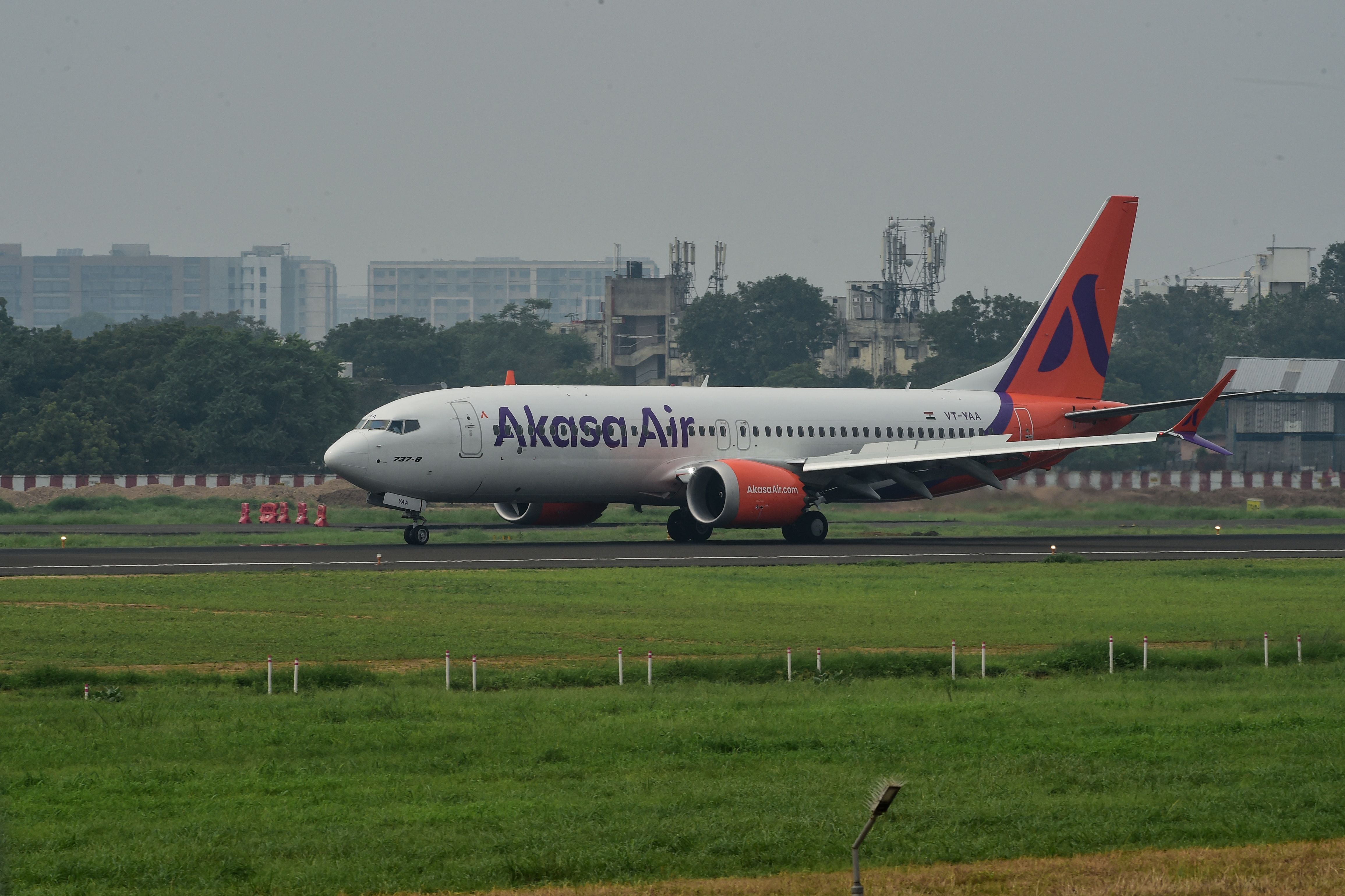 Akasa Air Boeing 737 MAX