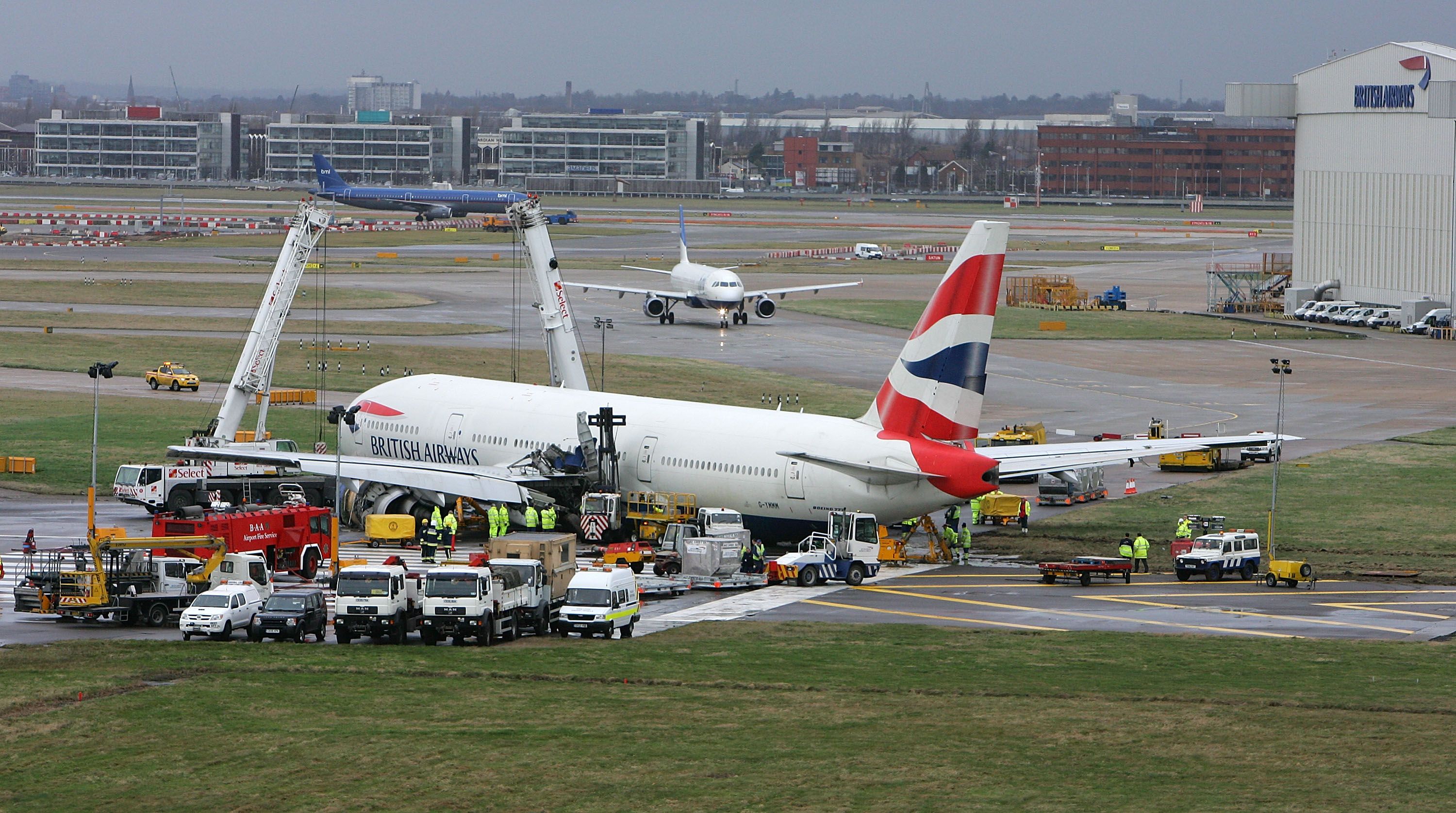 BA38 Heathrow crash