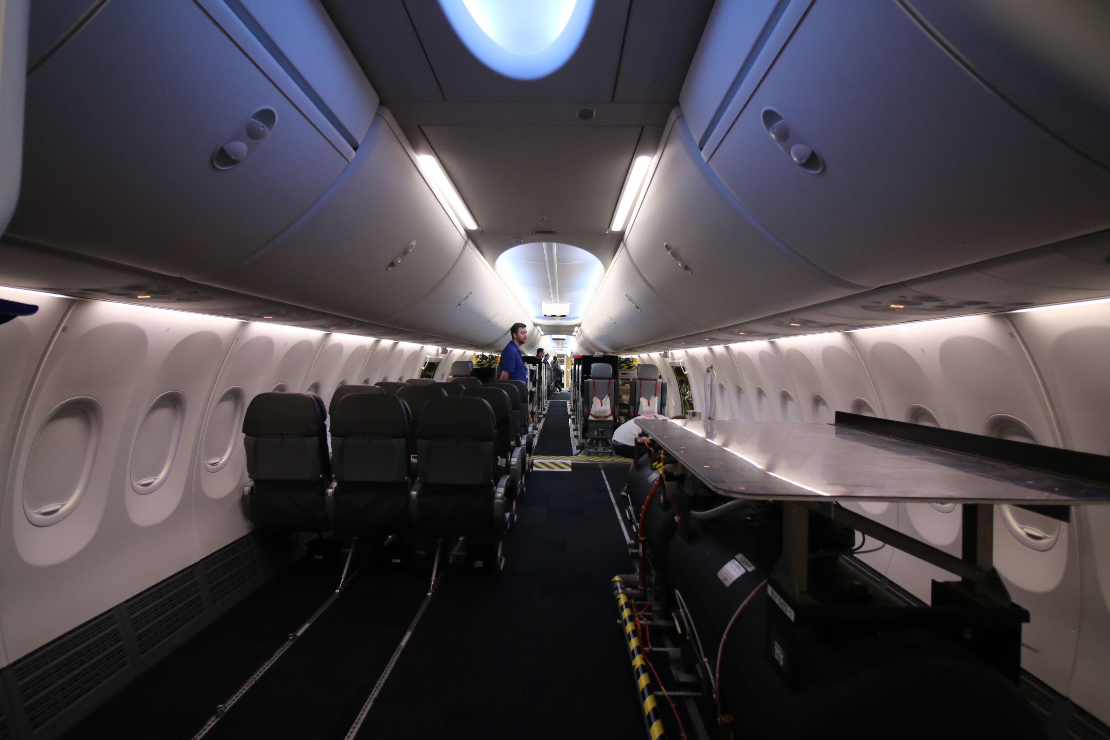 Boeing 737 MAX 10 interior