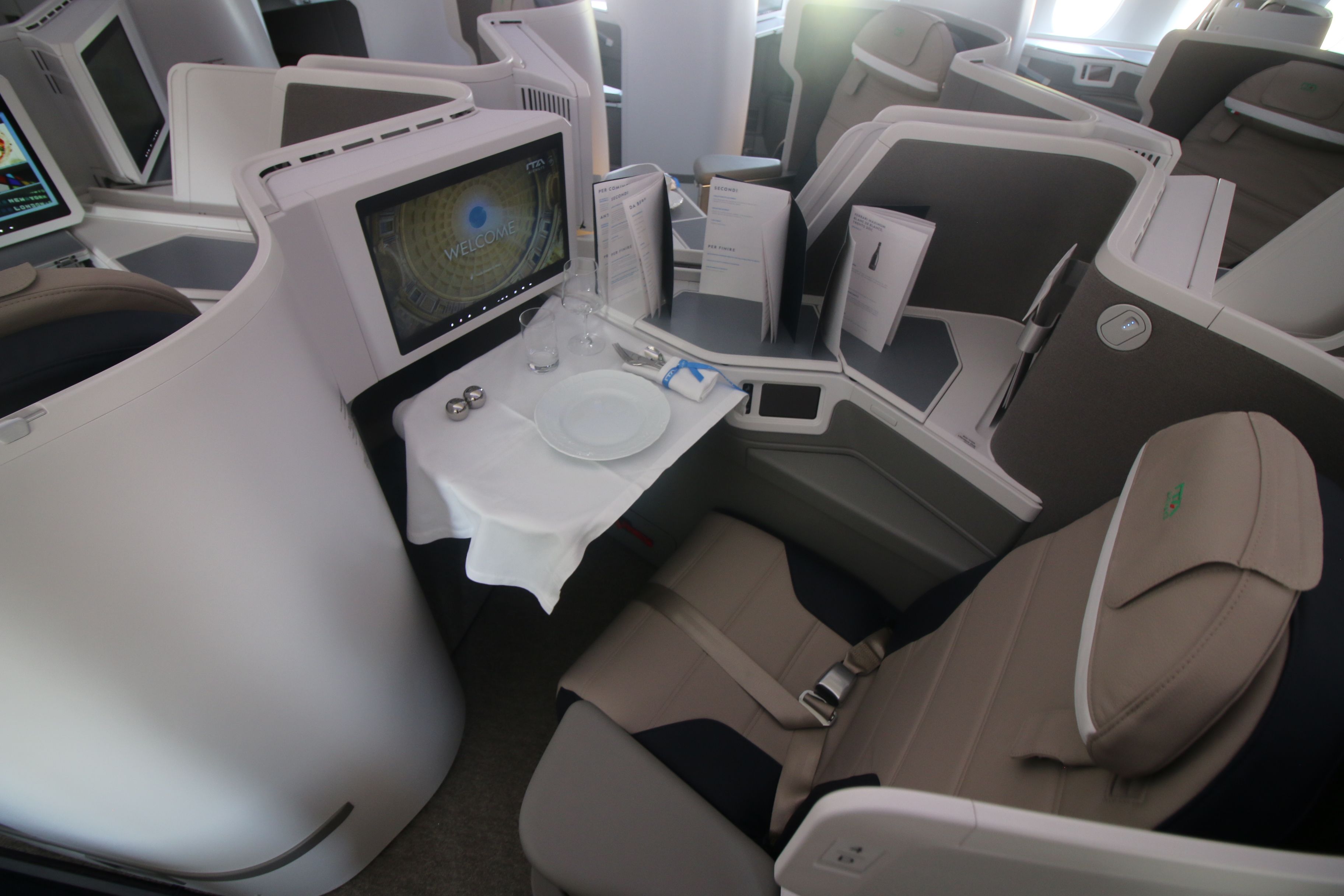 Italian Style Inside Ita Airways New Airbus A350 900