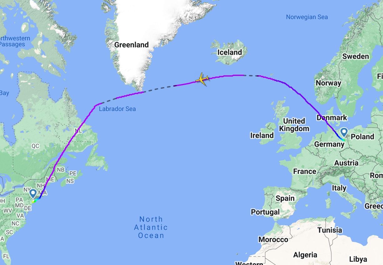 Norse Atlantic's first Berlin to JFK flight
