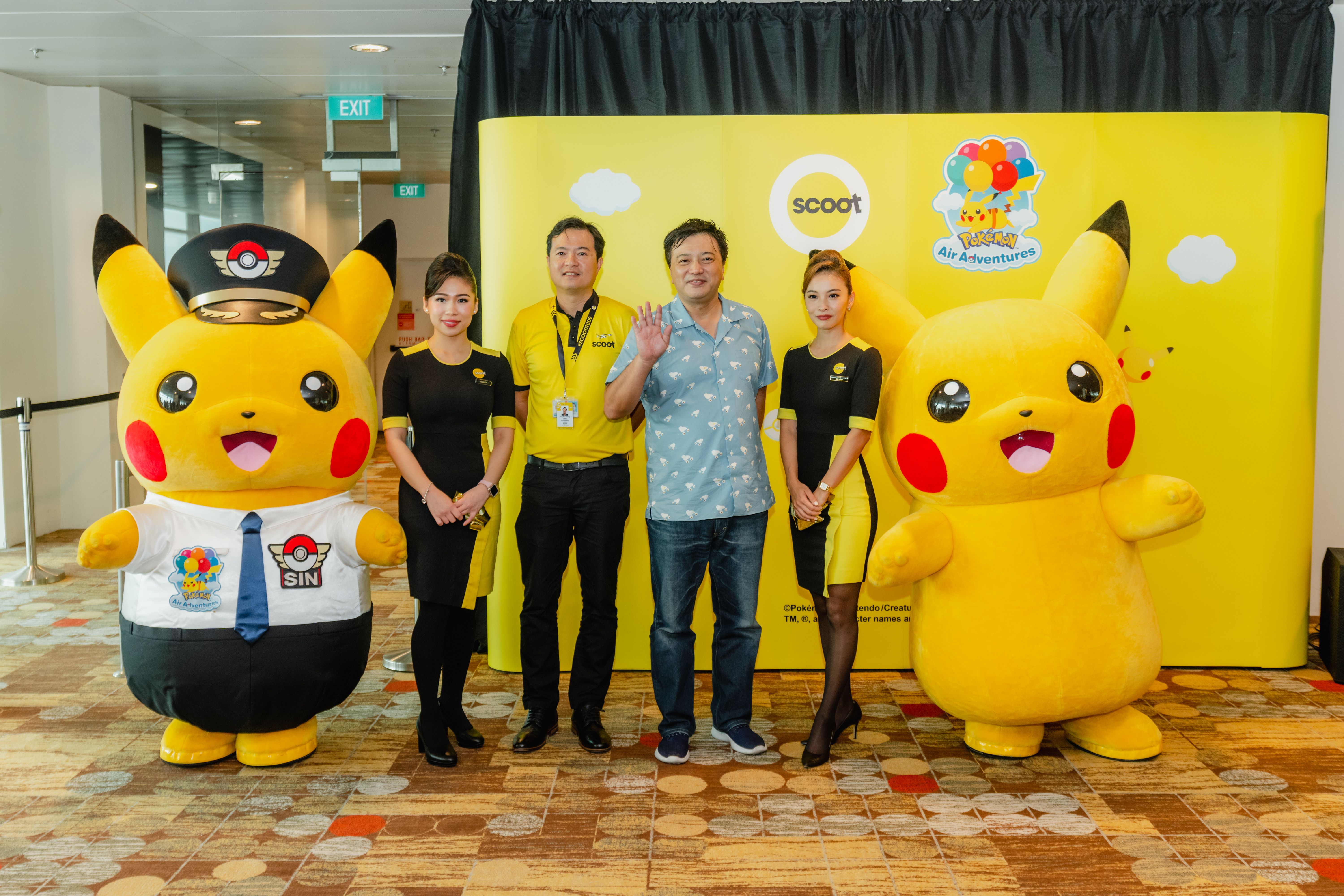 Official unveiling of the Pikachu Jet TR