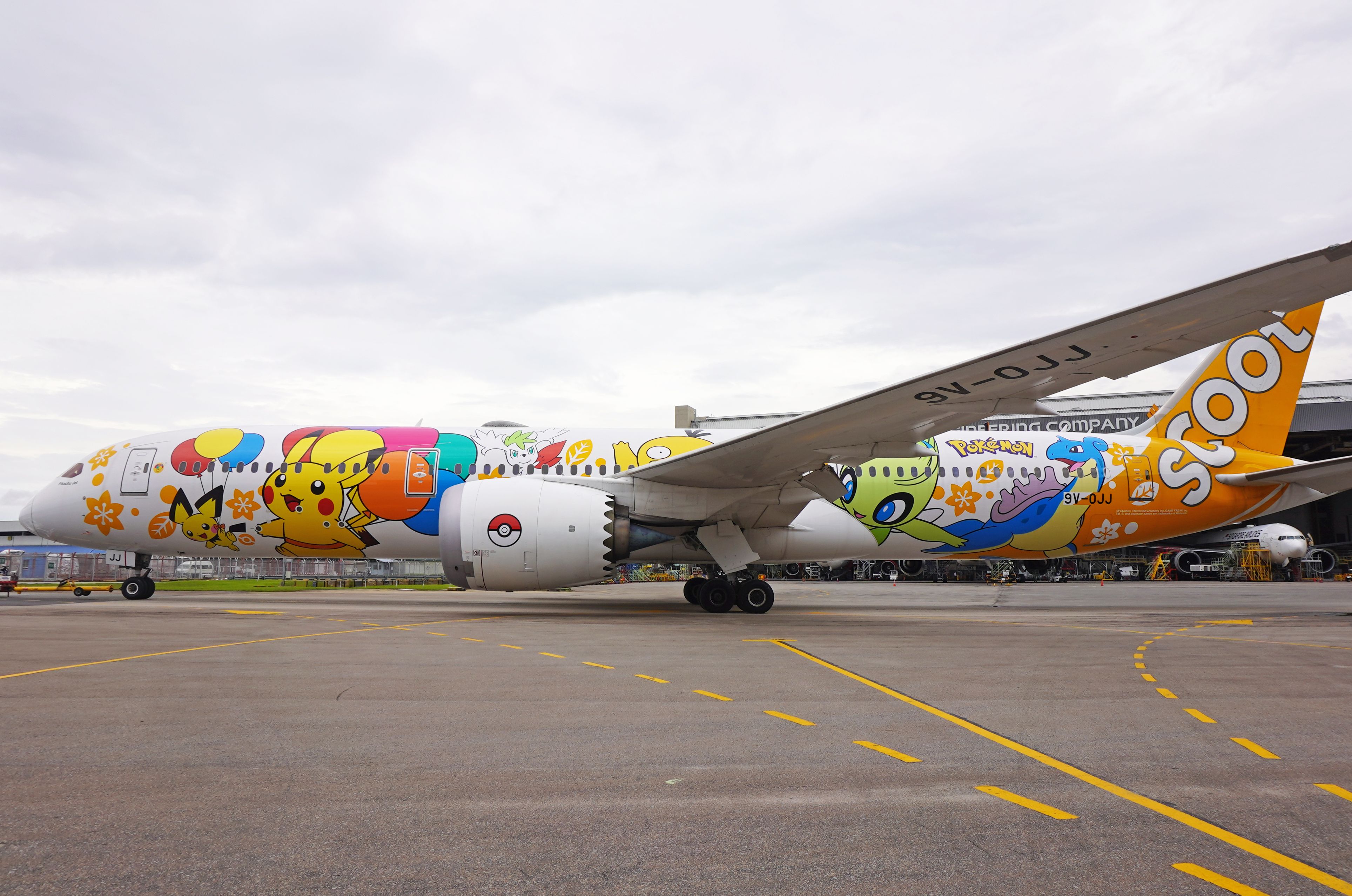 Singapore's Scoot Says “Pikachu! I Choose You!” With New 787 Livery