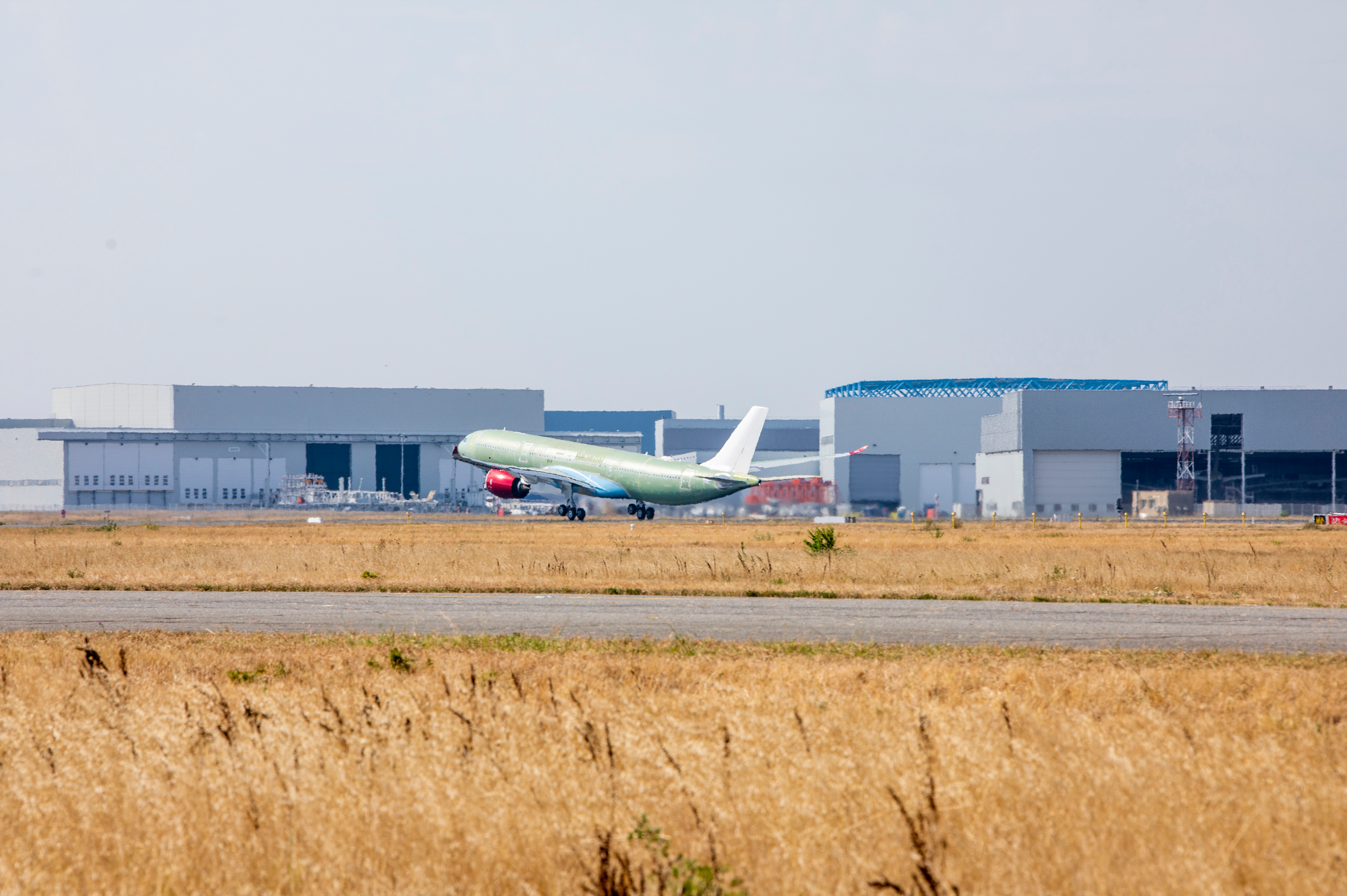 Virgin A330neo takes off for the first time