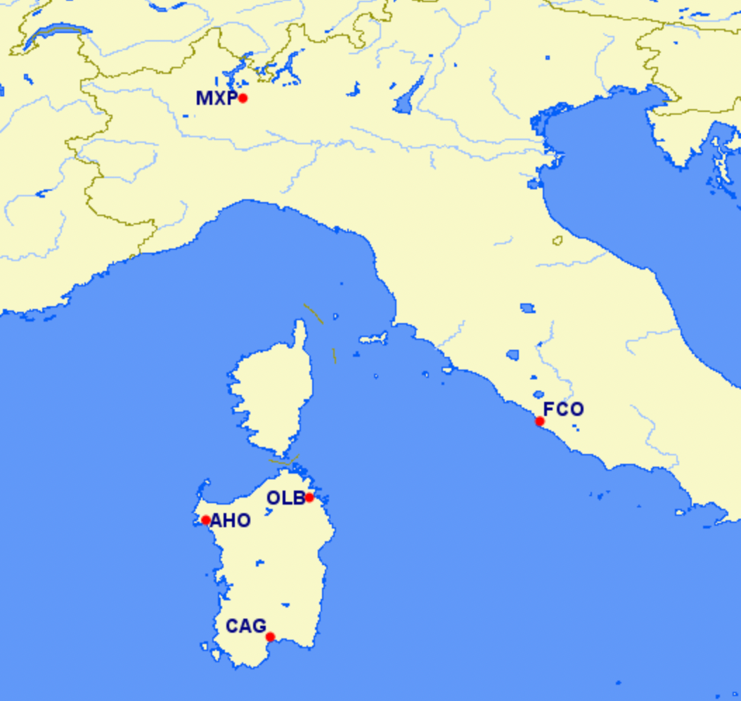 A Brief Guide Which Airports Serve The Italian Island Of Sardinia