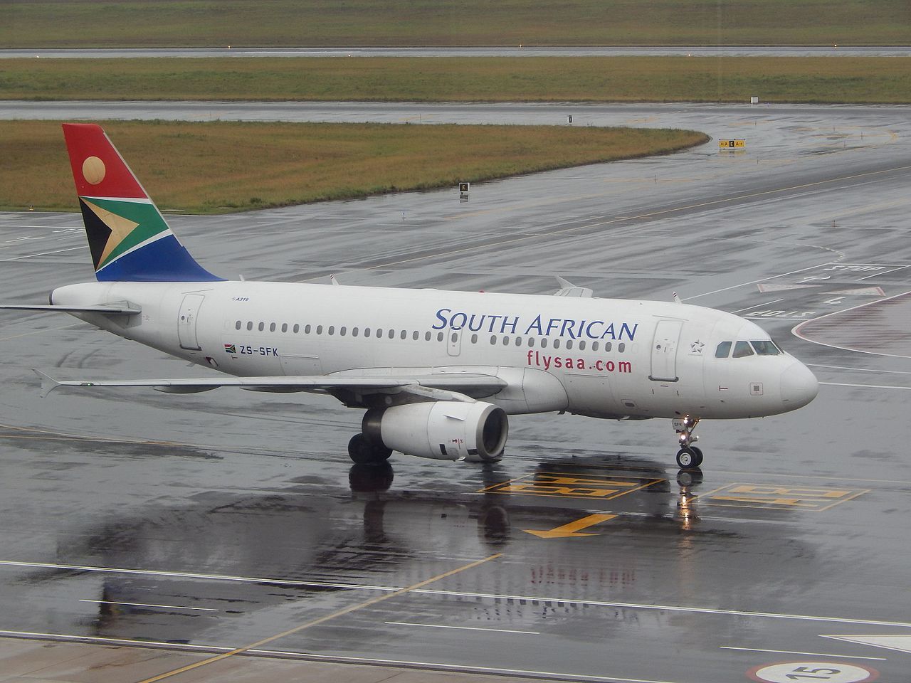 South African Airways Airbus A319