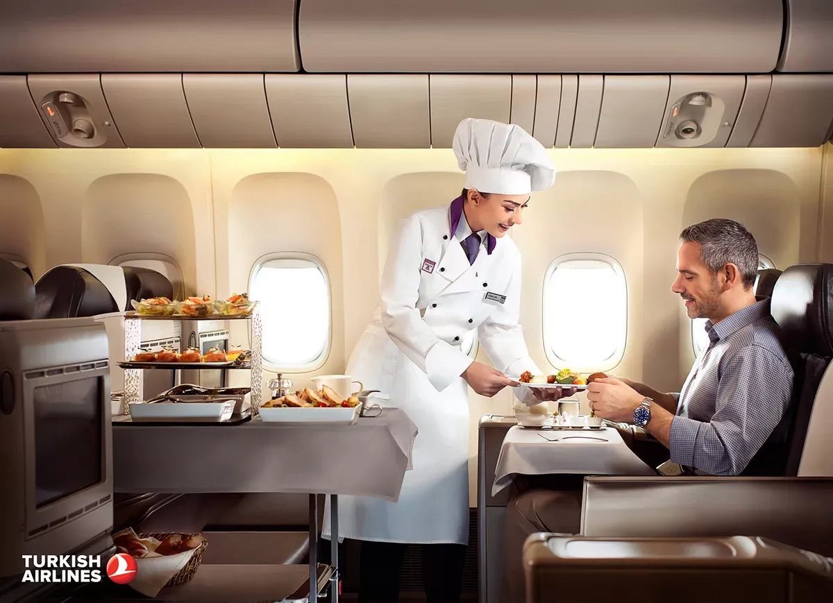 Turkish Airlines flying chefs