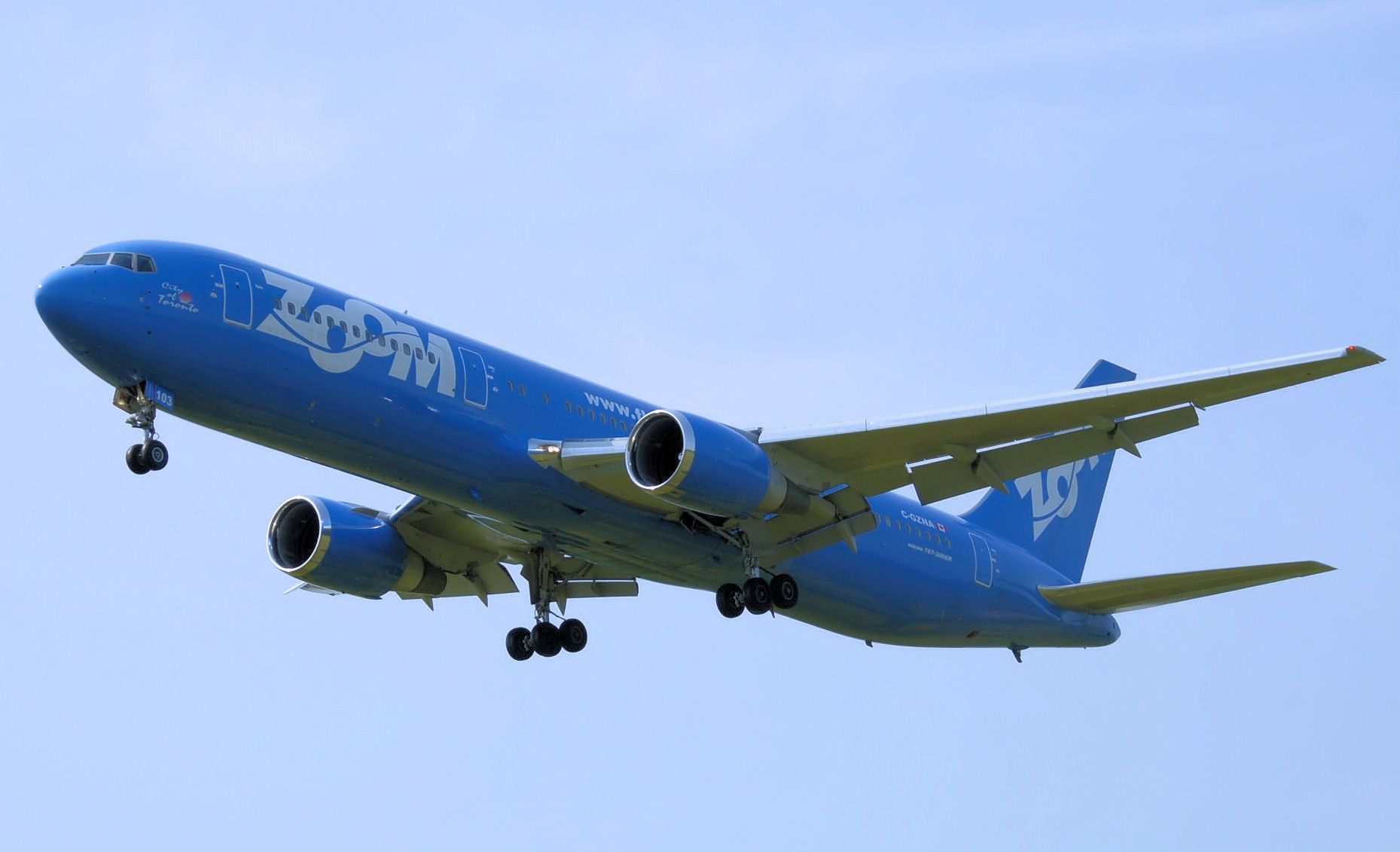 Zoom Airlines Boeing 767 