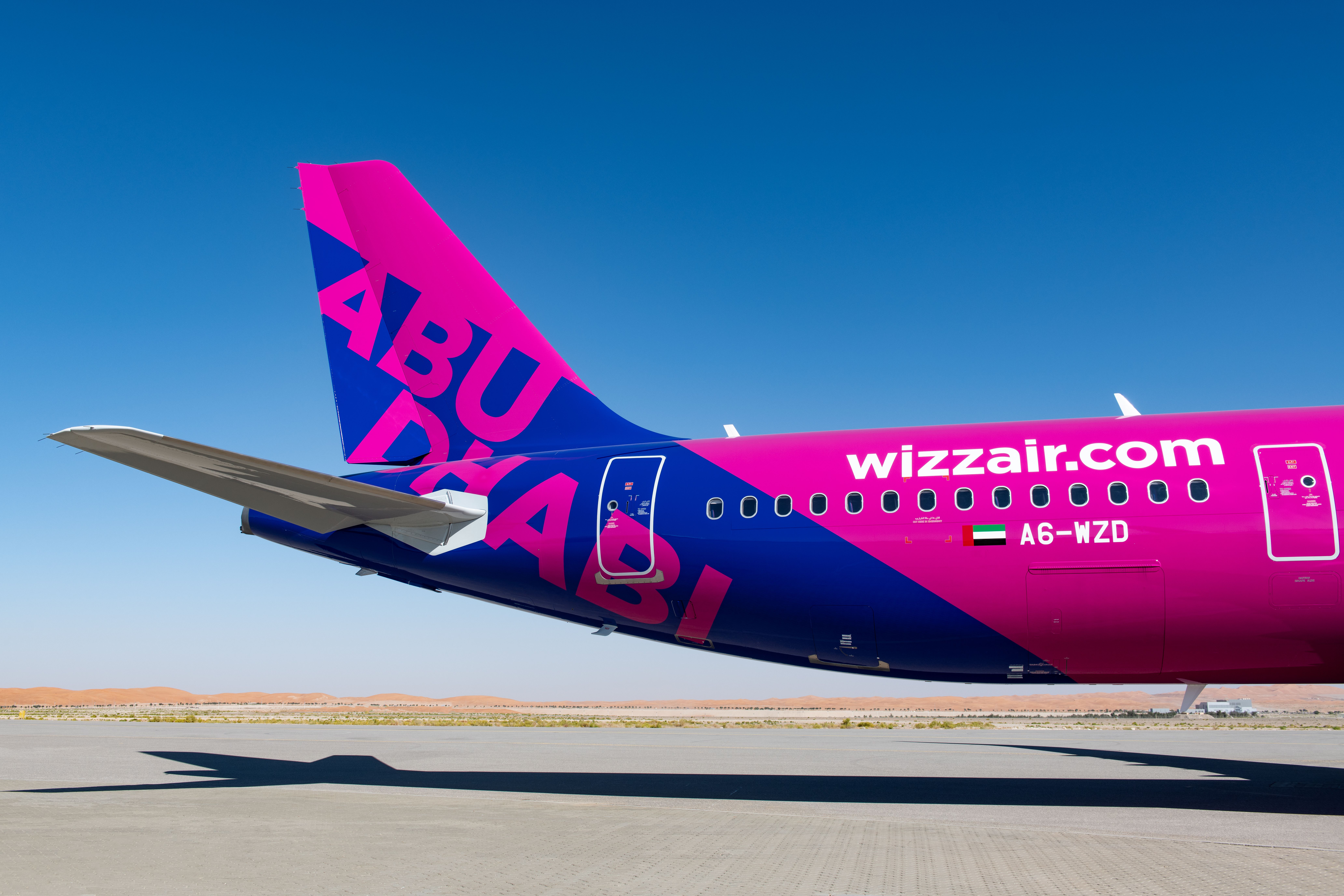 A Wizz Air Abu Dhabi Airbus A321neo
