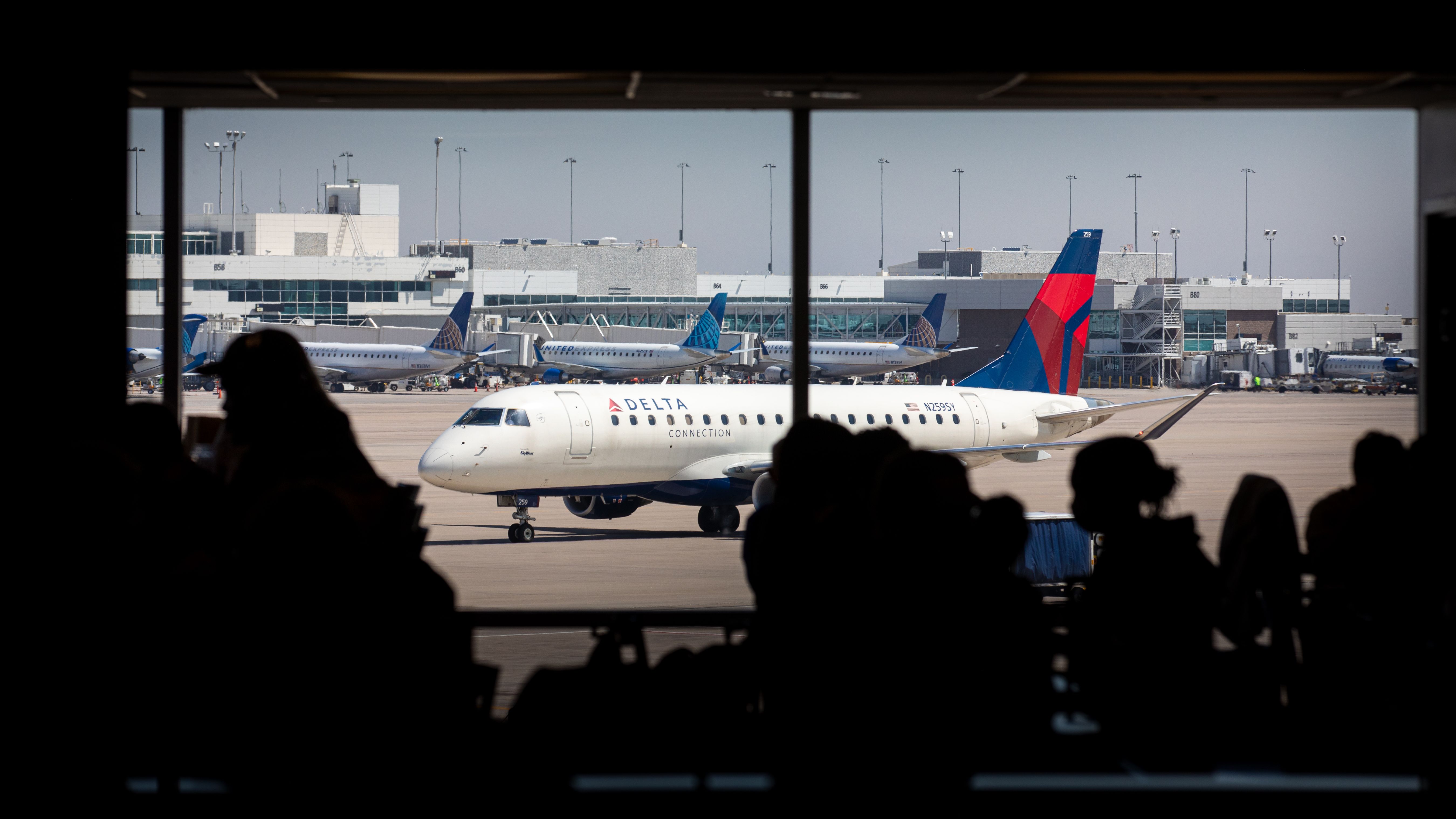 Denver Airport Concourse Delta Airlines