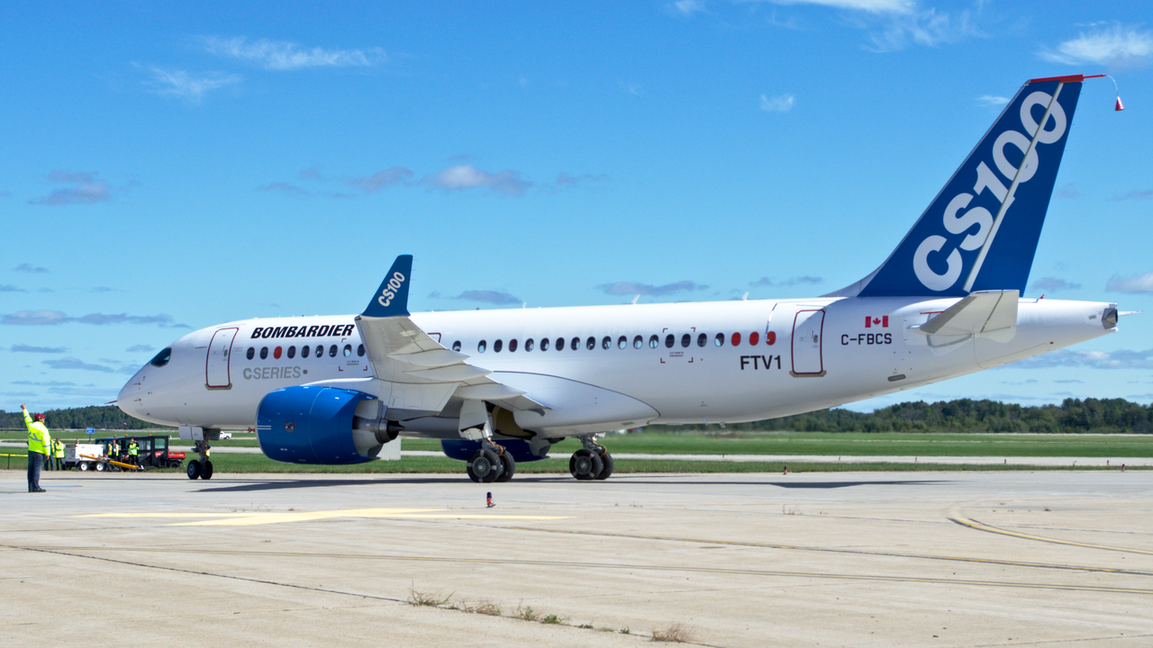 What Happened To The Bombardier CSeries' First Test Aircraft?