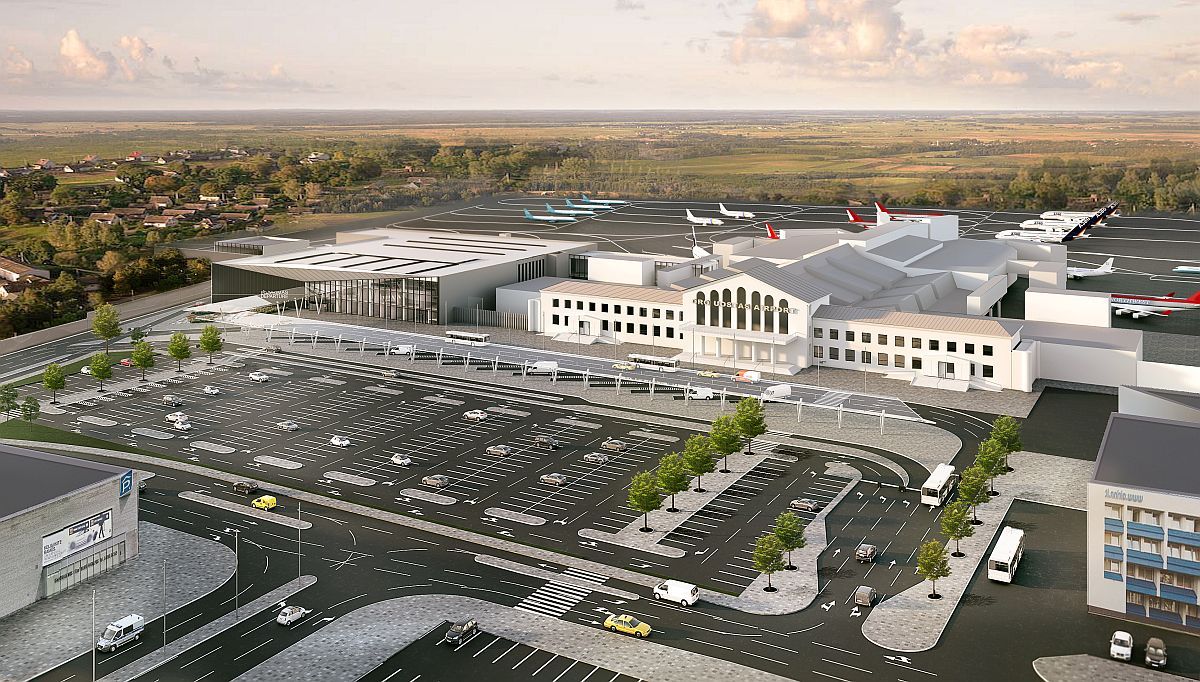 Vilnius airport CGI