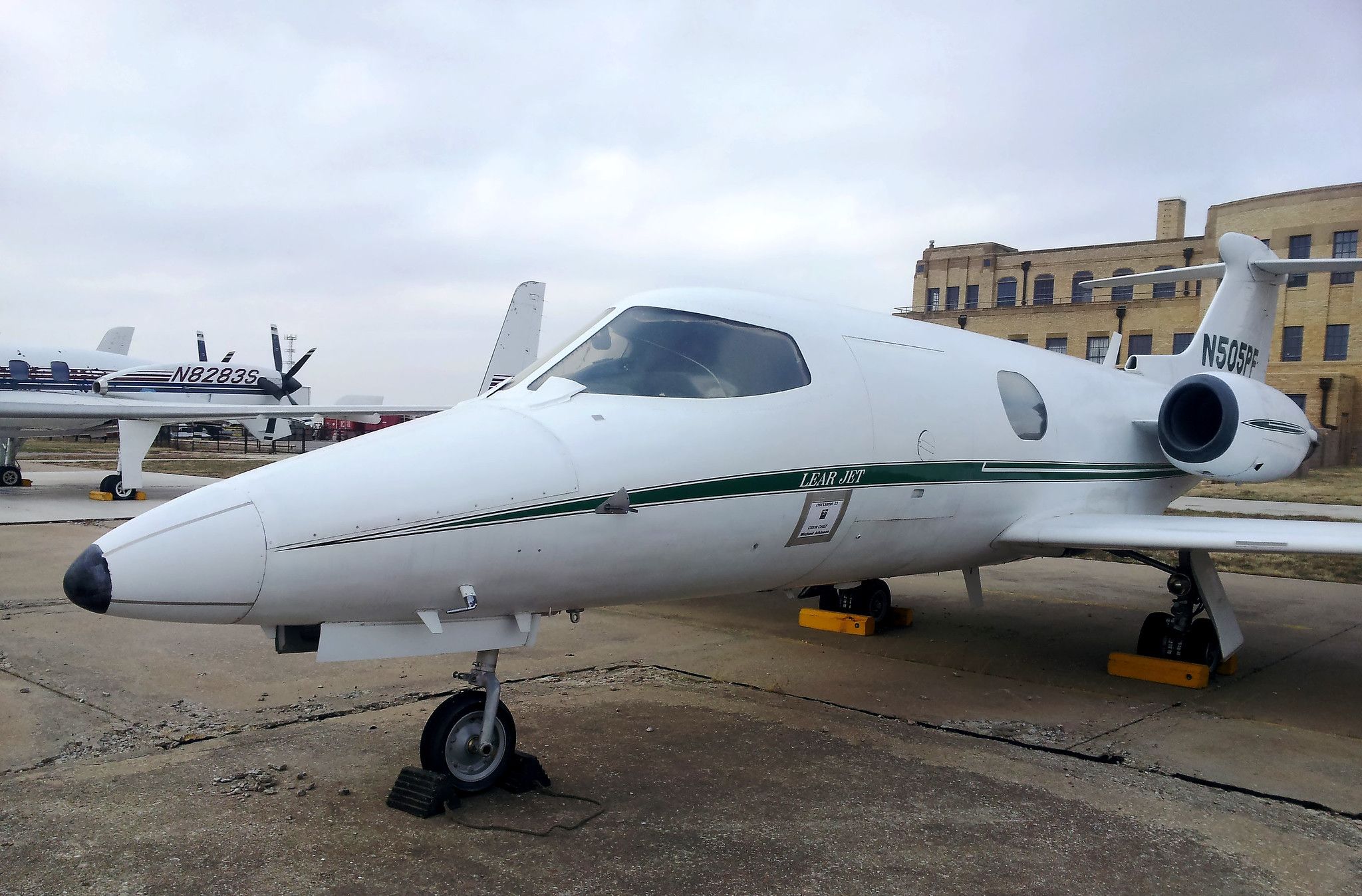 Cessna built the 500 Fanjet to compete with the Learjet 23