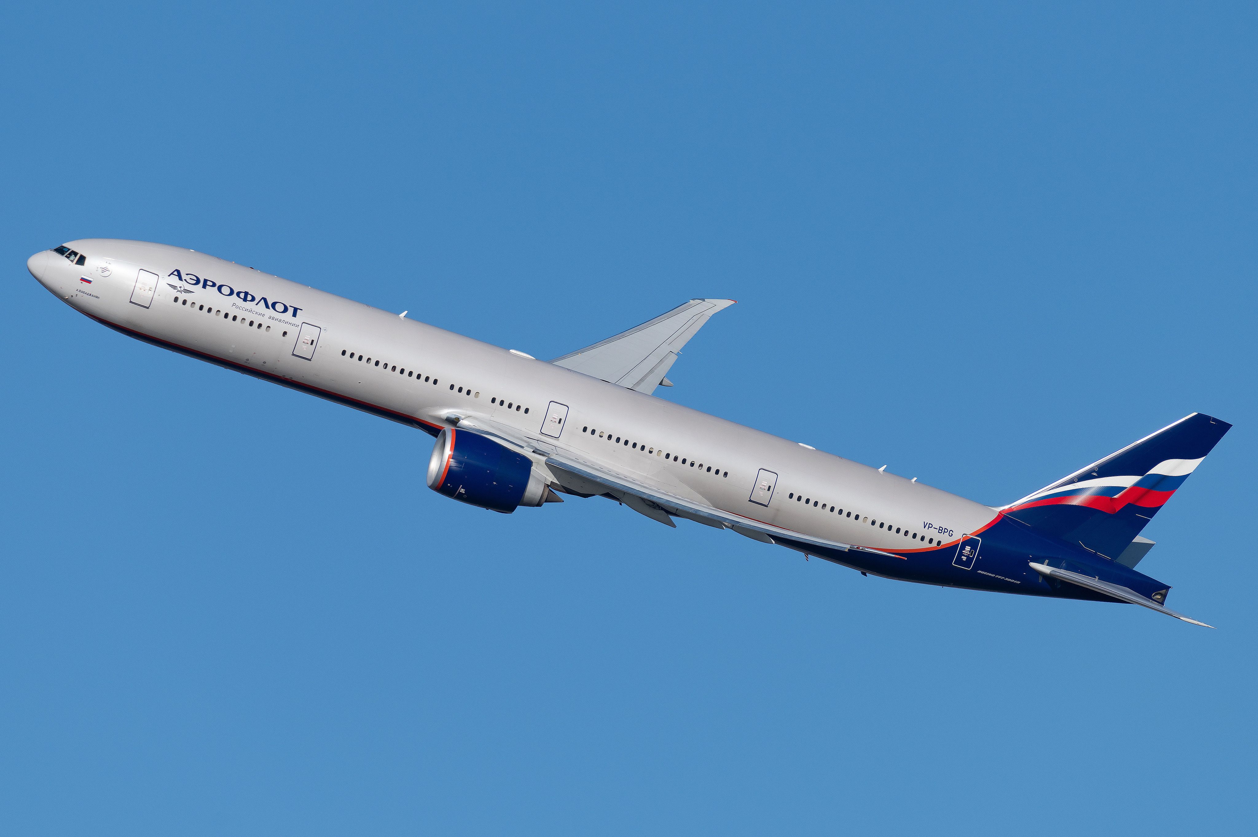 Aeroflot Boeing 777-3M0(ER) VP-BPG