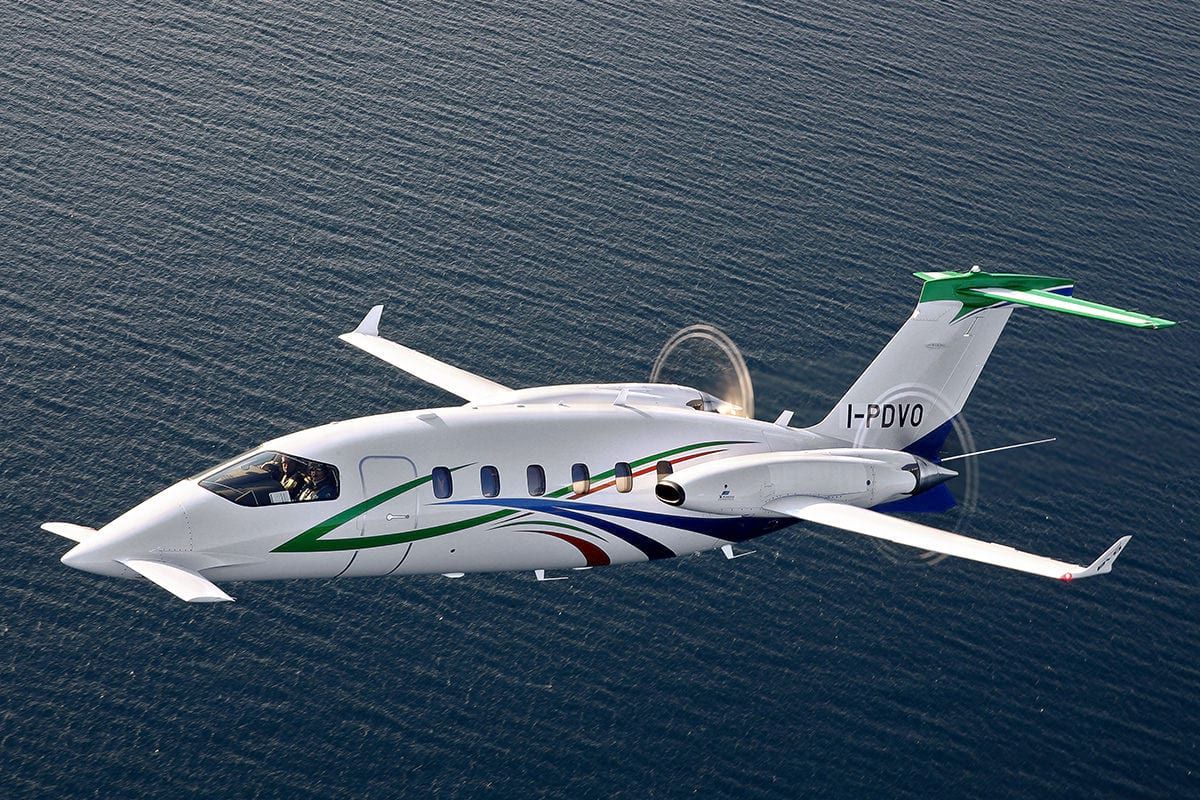 Powered By Rear-Mounted Turboprops: The Story Of The Piaggio P.180 Avanti