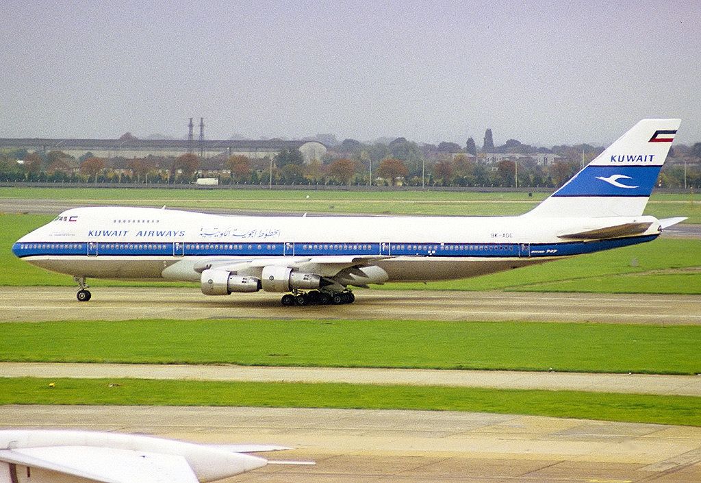 kuwait airways 747-200