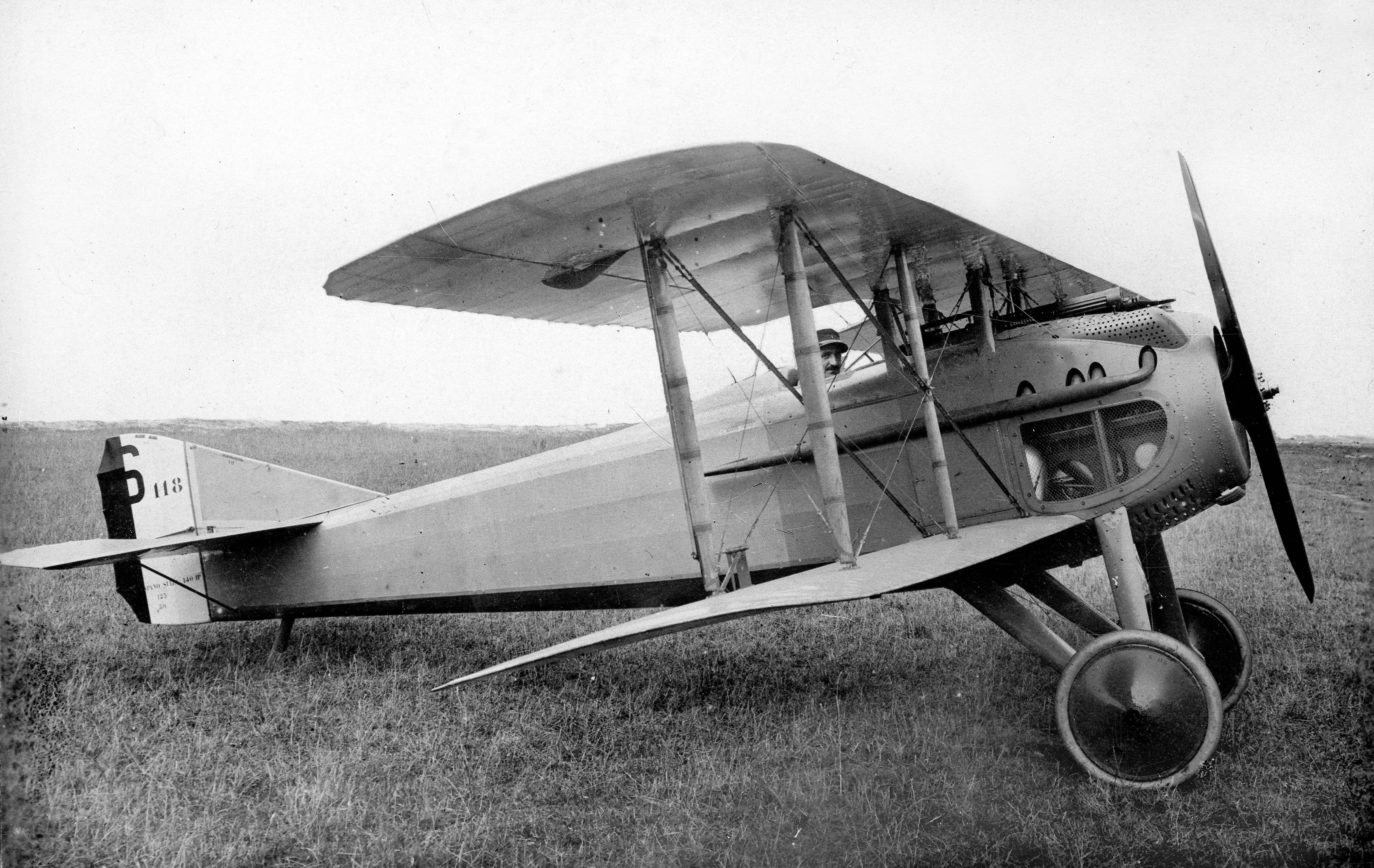 GettyImages-159146492 World War I, French fighter plane Spad VII (1916)
