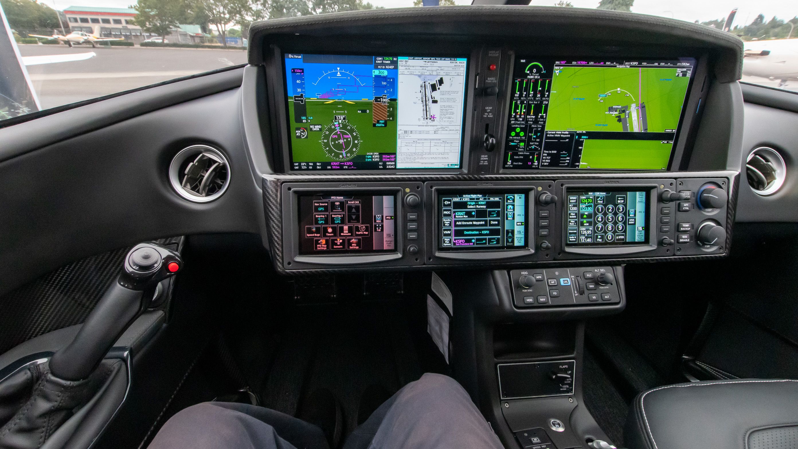 Front Office of the Cirrus Jet