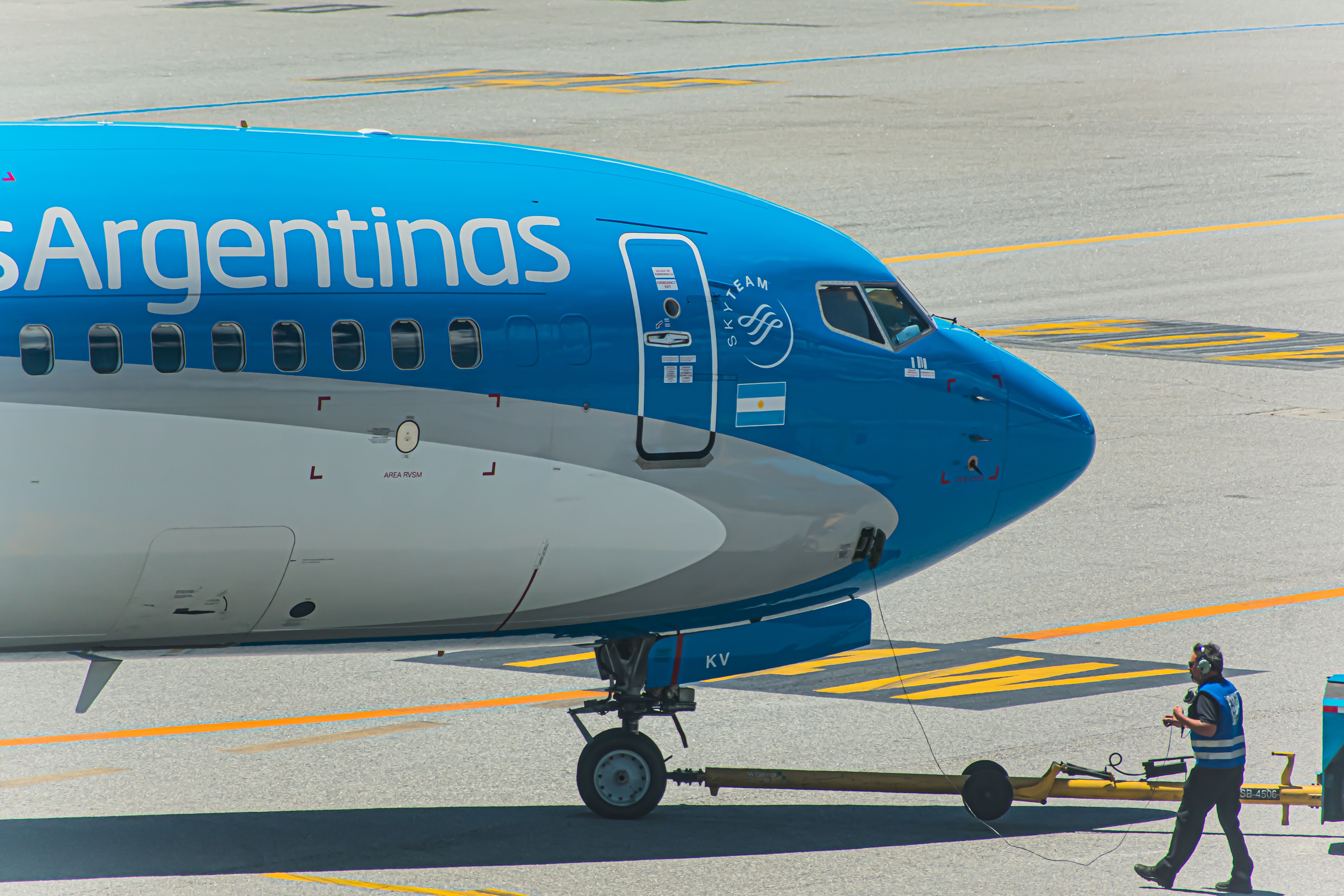 阿根廷航空公司的波音 737 MAX 飞机