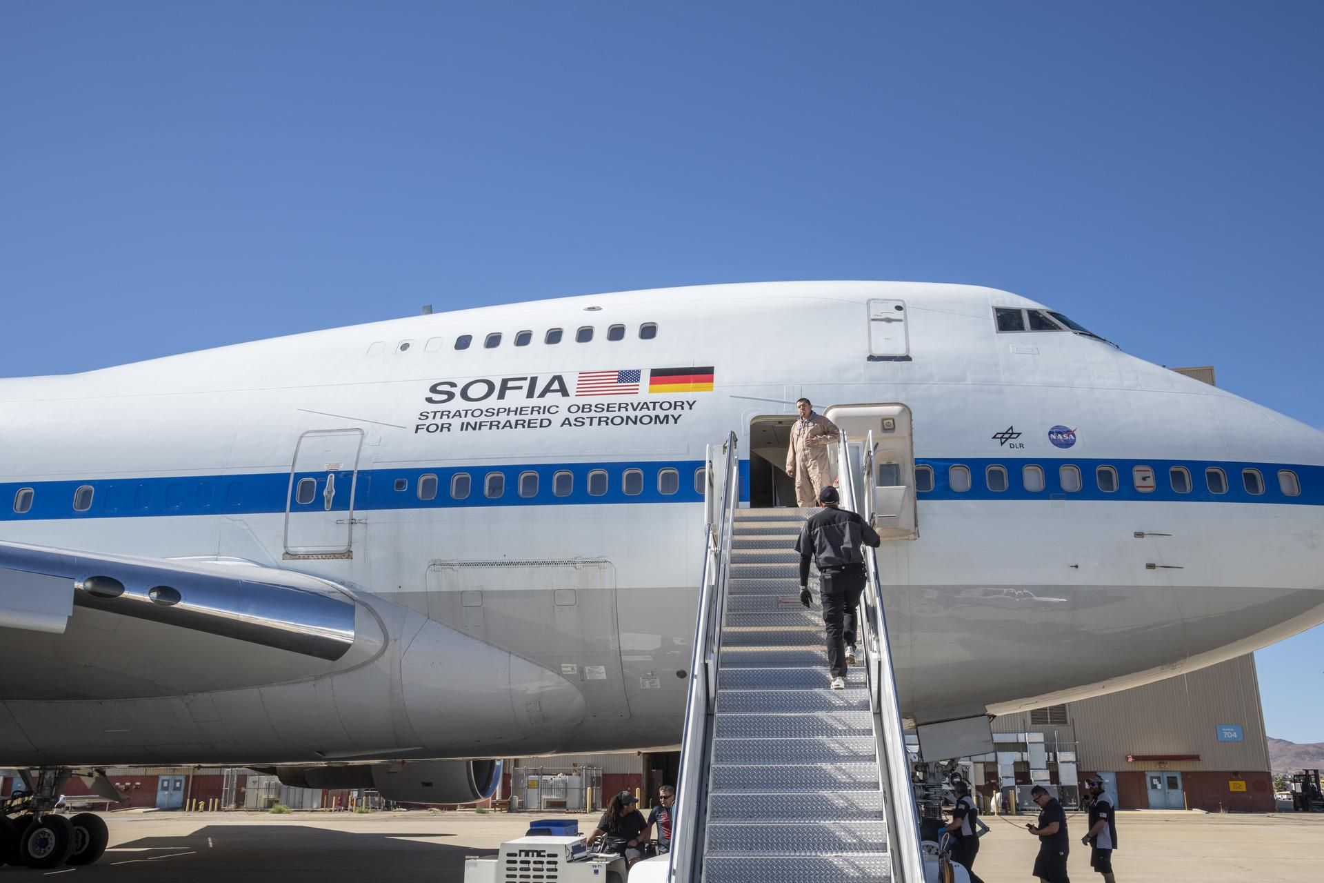 Le SOFIA Boeing 747 de la NASA a effectué son dernier vol