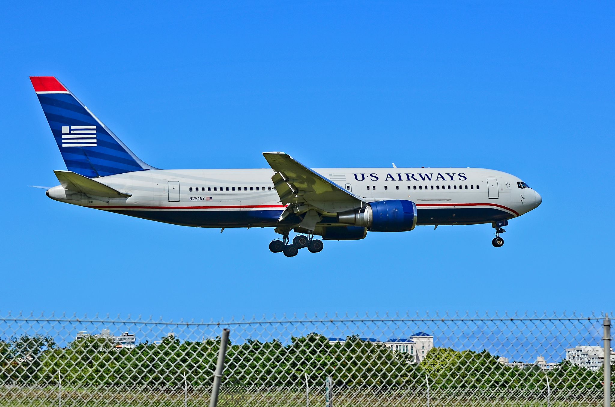 US Airways B767-200ER 2015