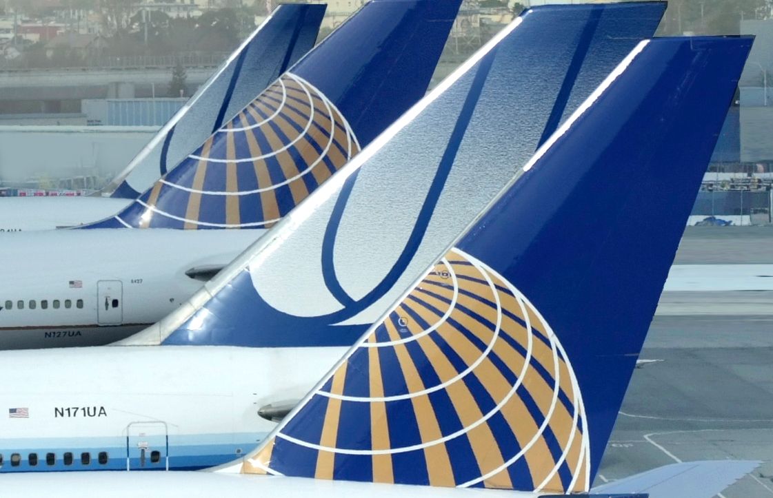 United Airlines Tails