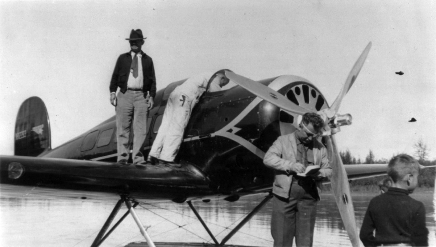 Wiley Post and Will Rogers