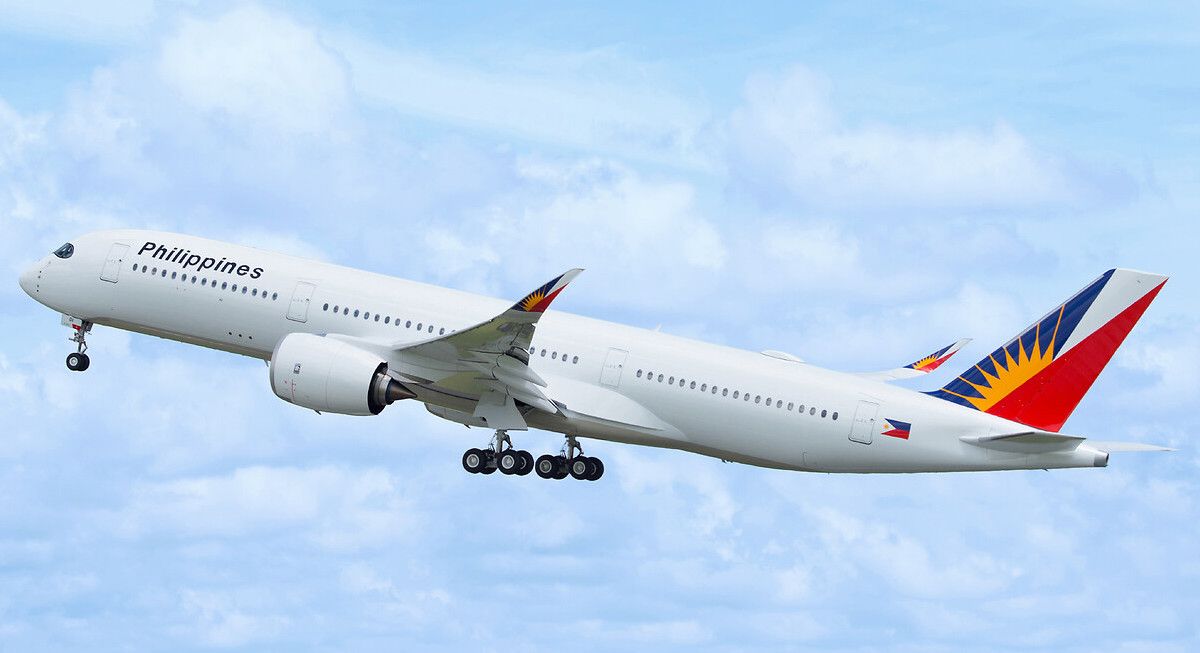 a350-900 philippines airlines take-off