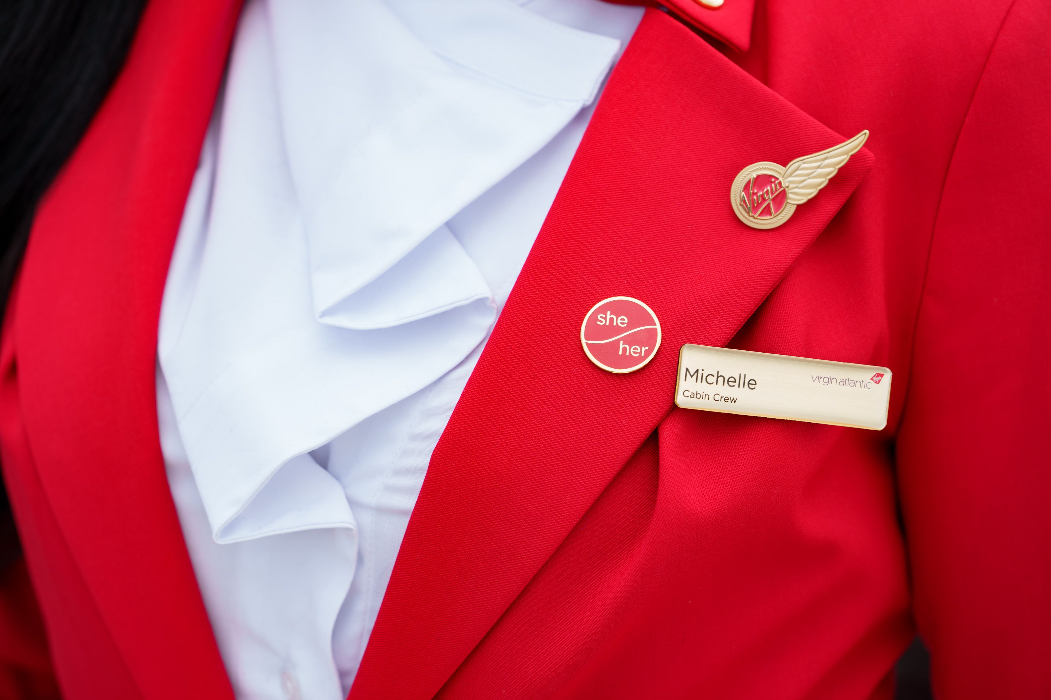 Virgin Atlantic inclusivity badge