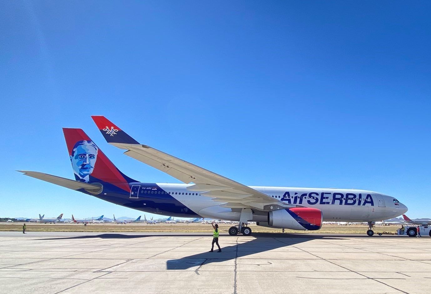 Air Serbia new A330