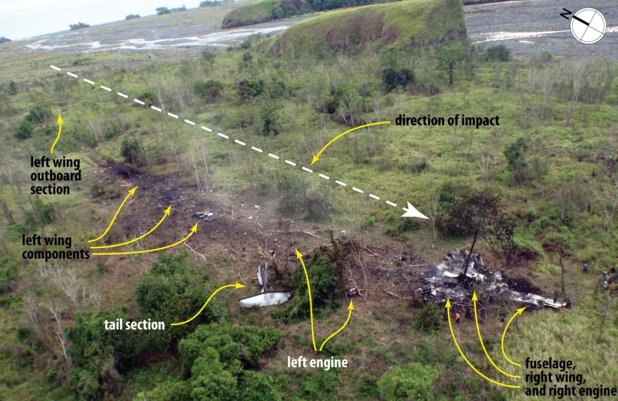 Airlines png flight 1600 crashed on this day in 2011