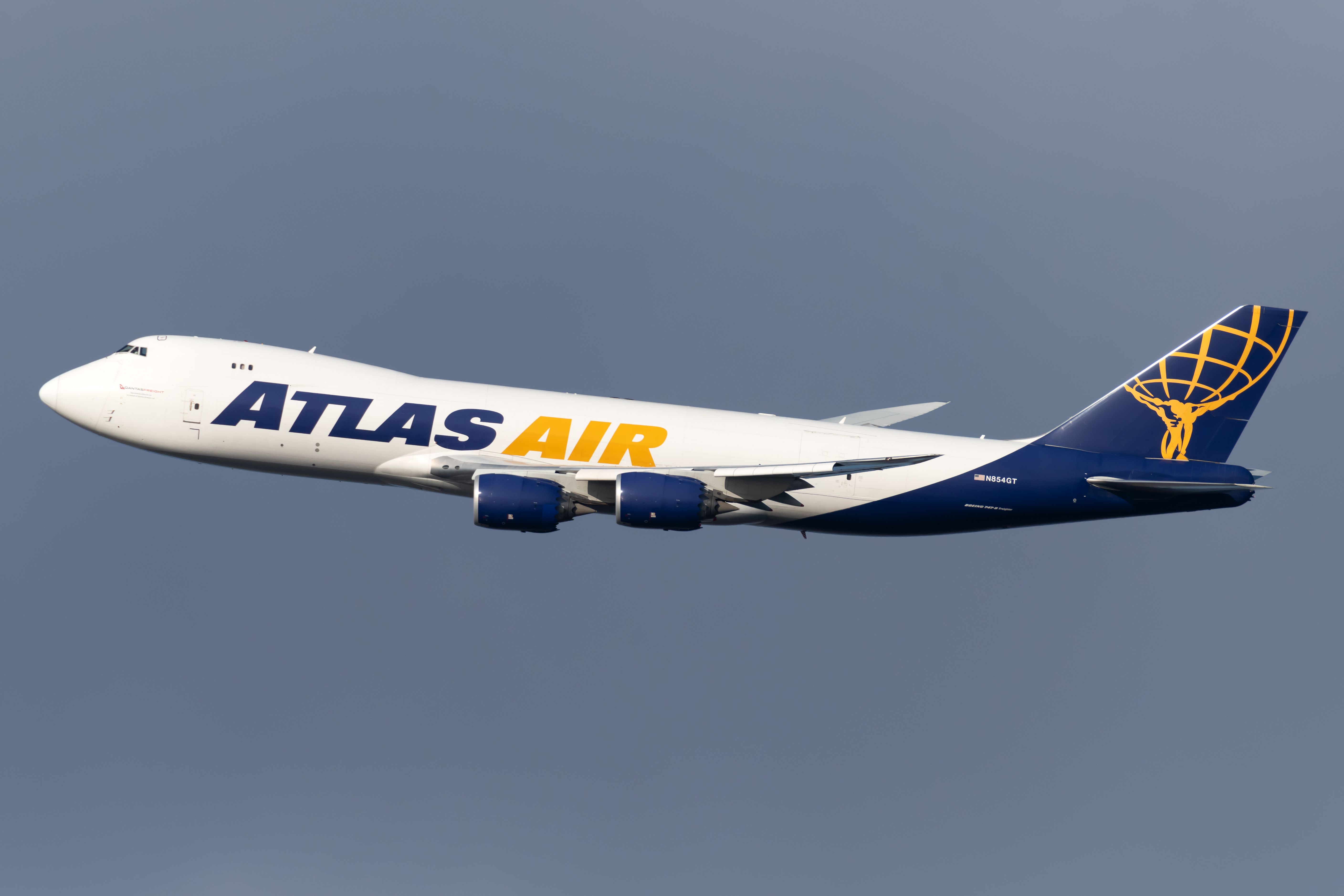 An Atlas Air Boeing 747-8F