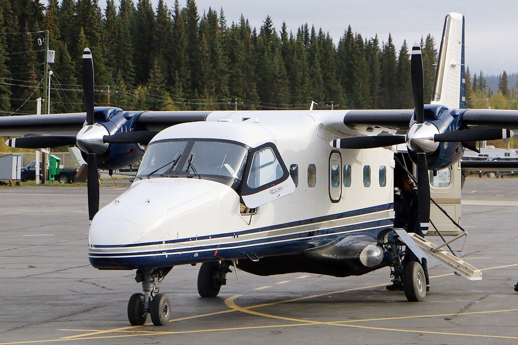  Alkan Air Dornier 228 parked at an airfield. 
