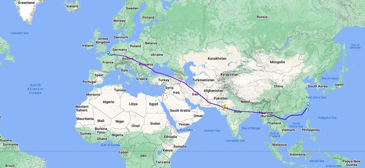 The Airspace Complications Surrounding EVA Air's European Routes