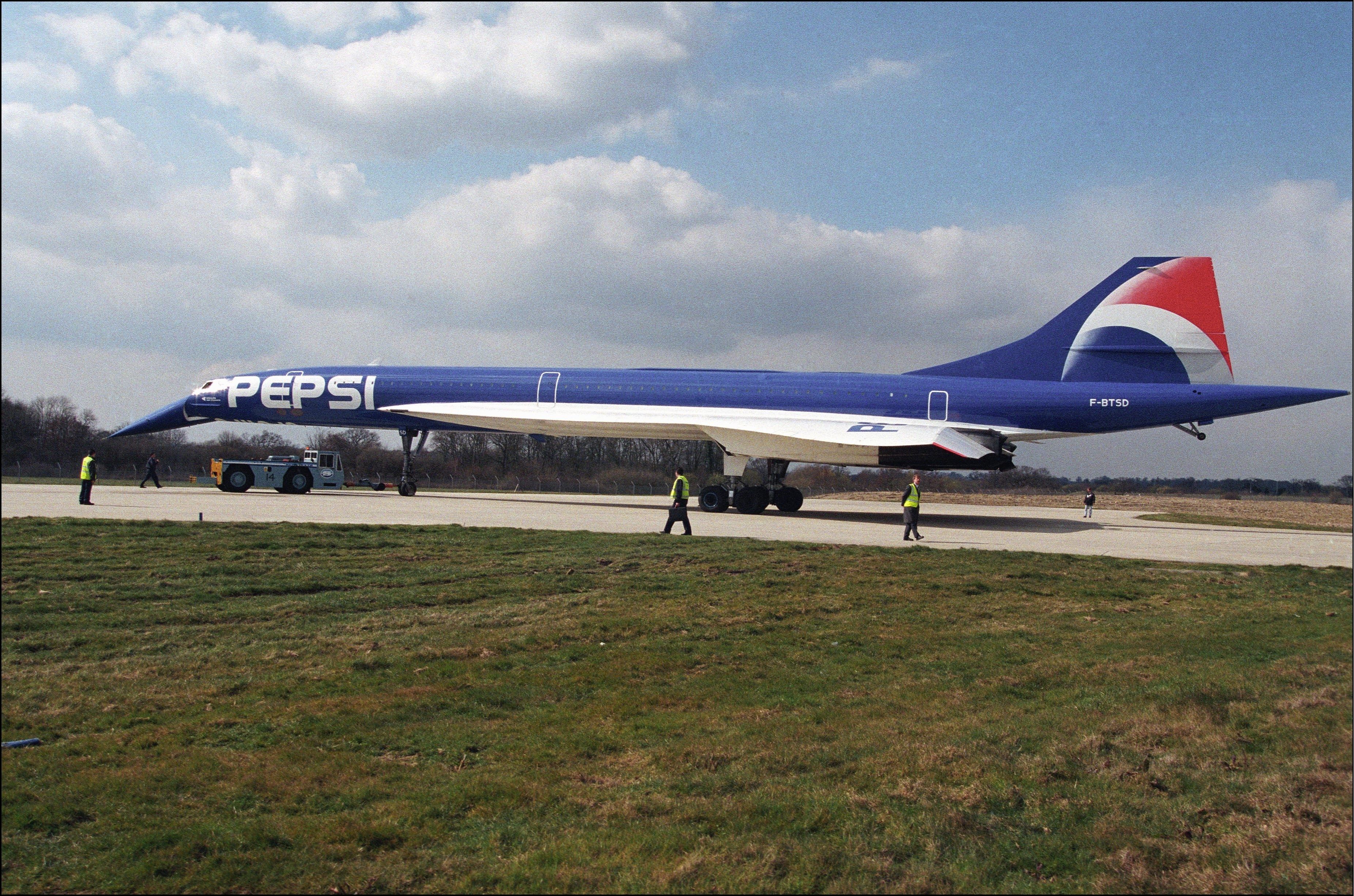 Why Was A Concorde Painted In A Pepsi Livery?