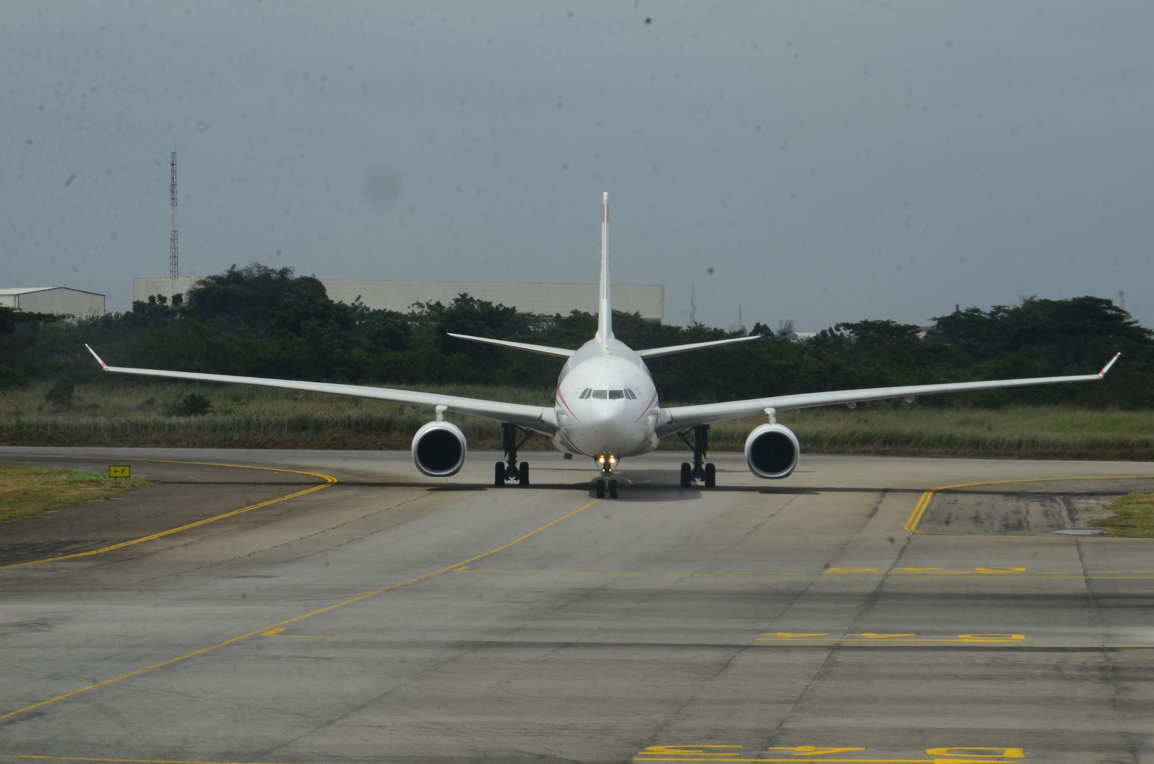 Lagos Airport Take Off