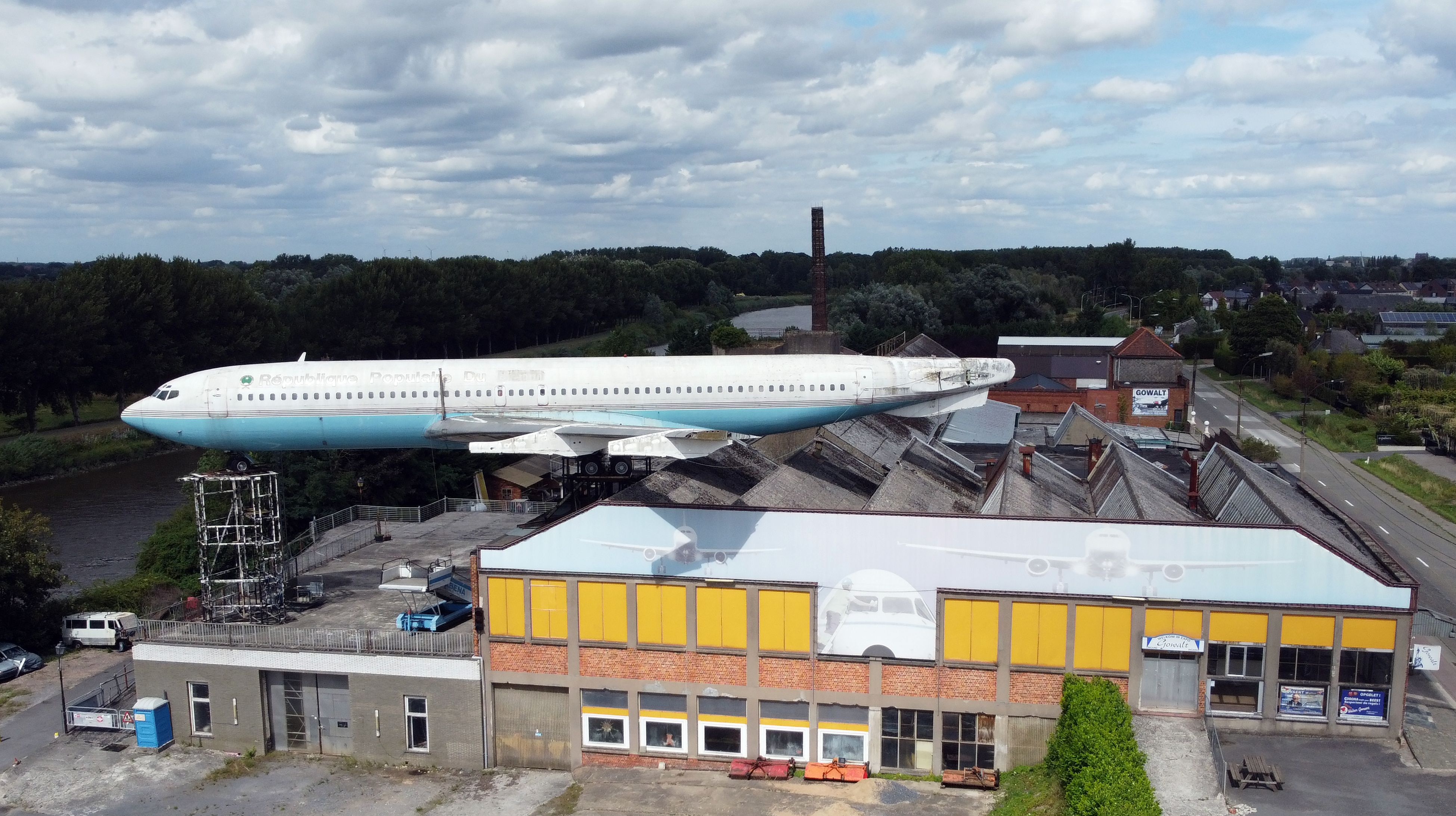 The Story Of Belgium's Abandoned Boeing 707