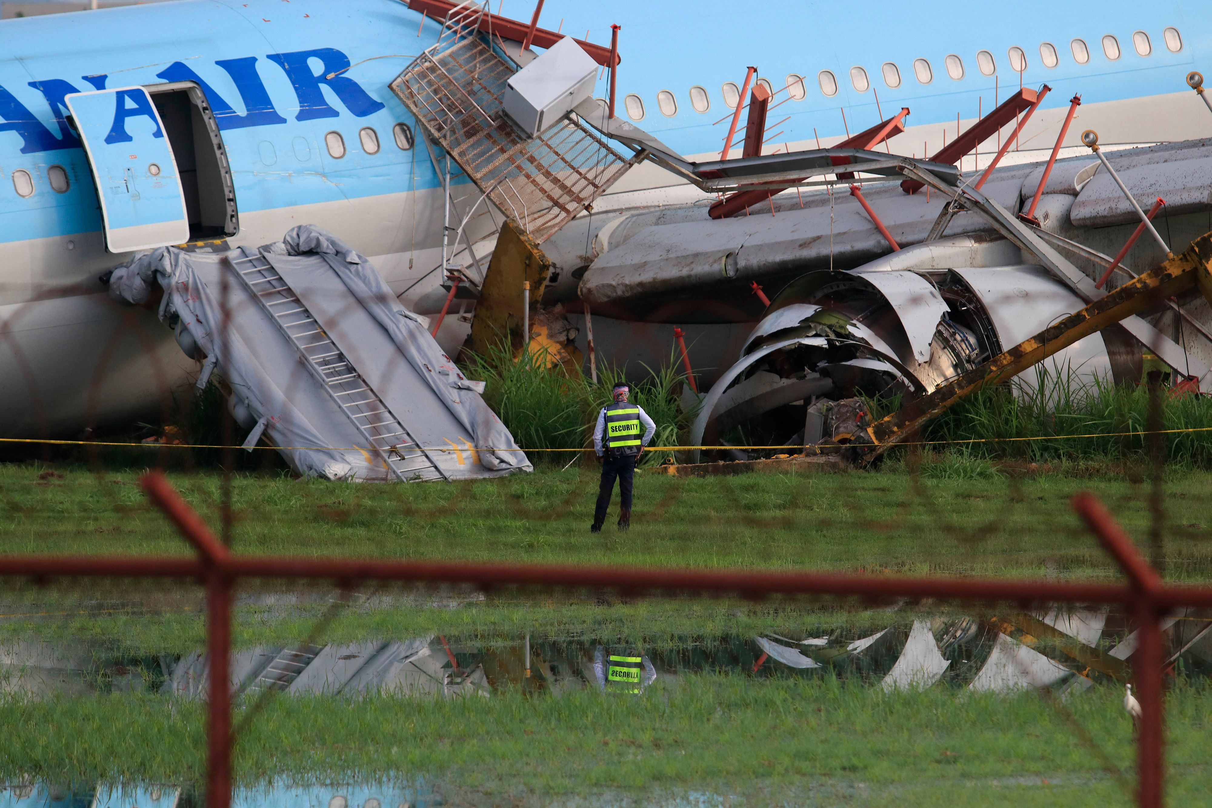 Korean Air A330 crashed in the Philippines 