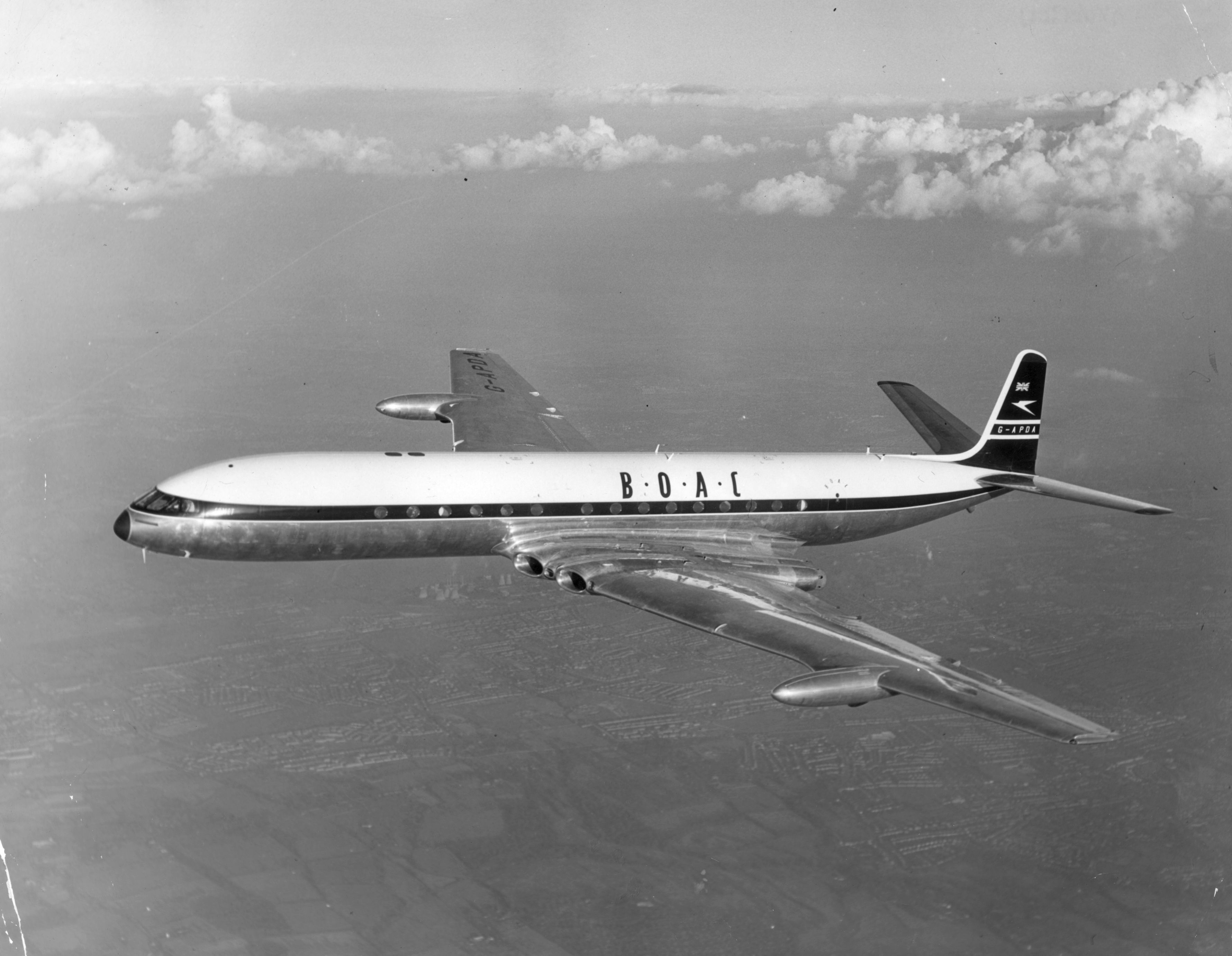 transatlantic air travel history