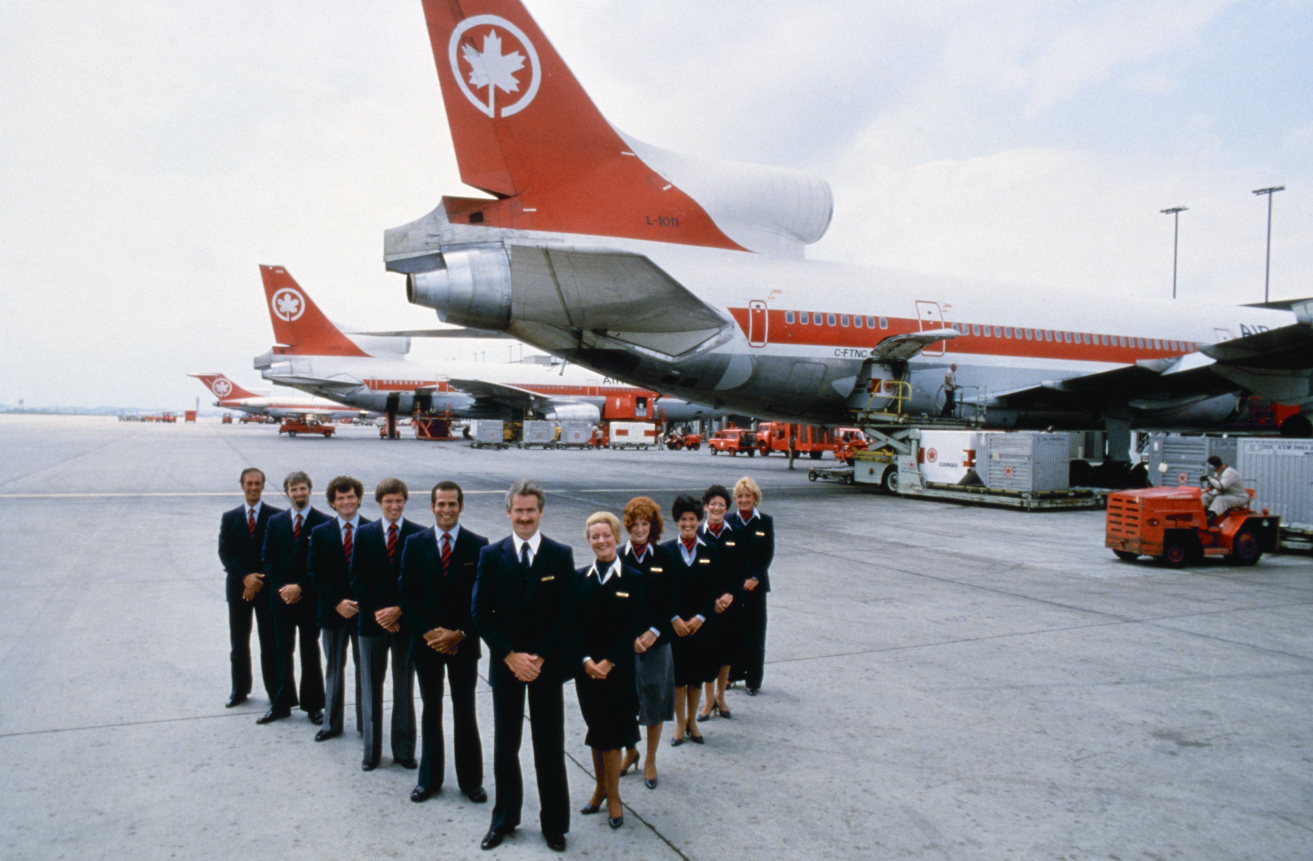 Air Canada Crew 1982